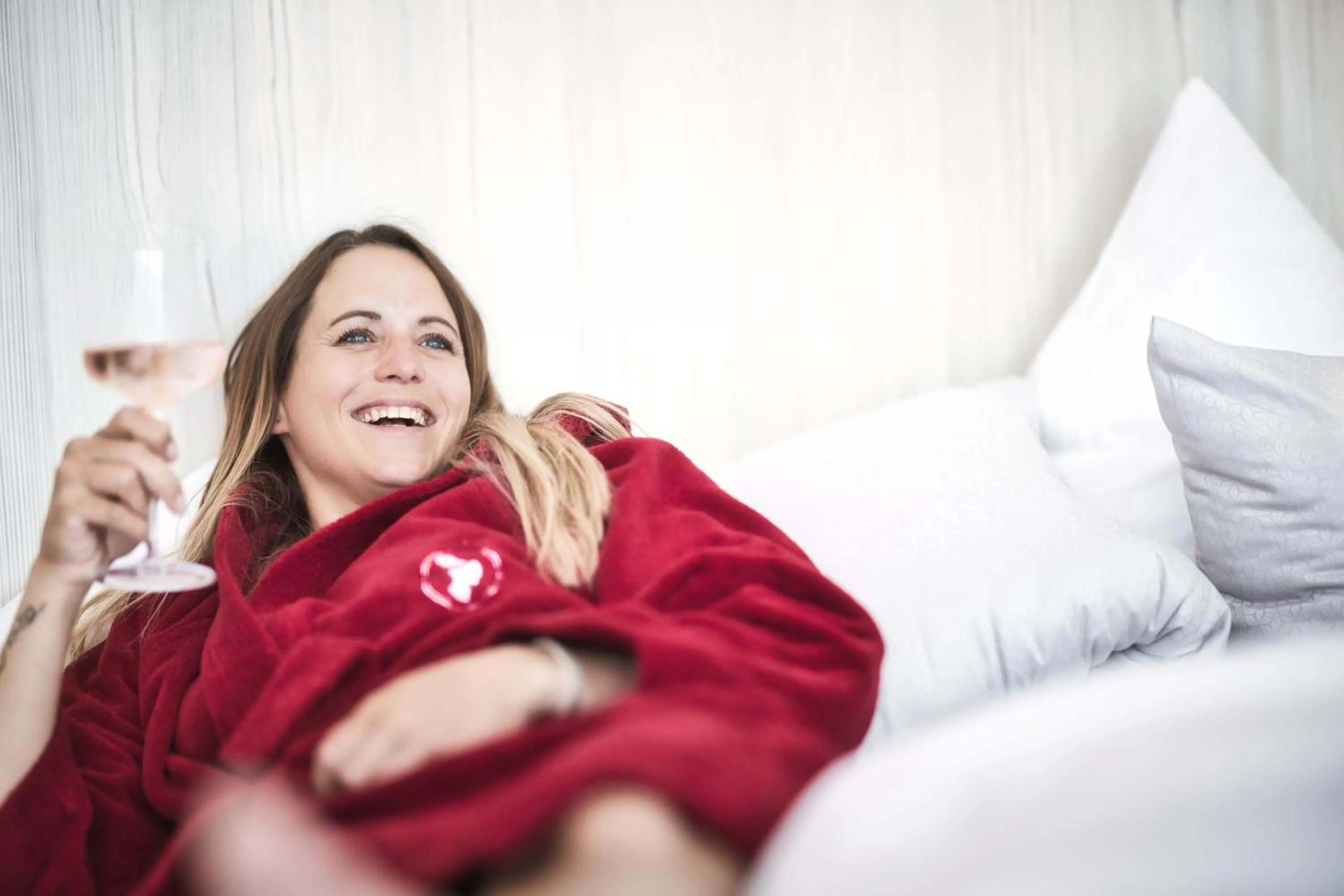 Bedroom, Bed in Hotel Die Arlbergerin - Design & Tiroler Gemütlichkeit