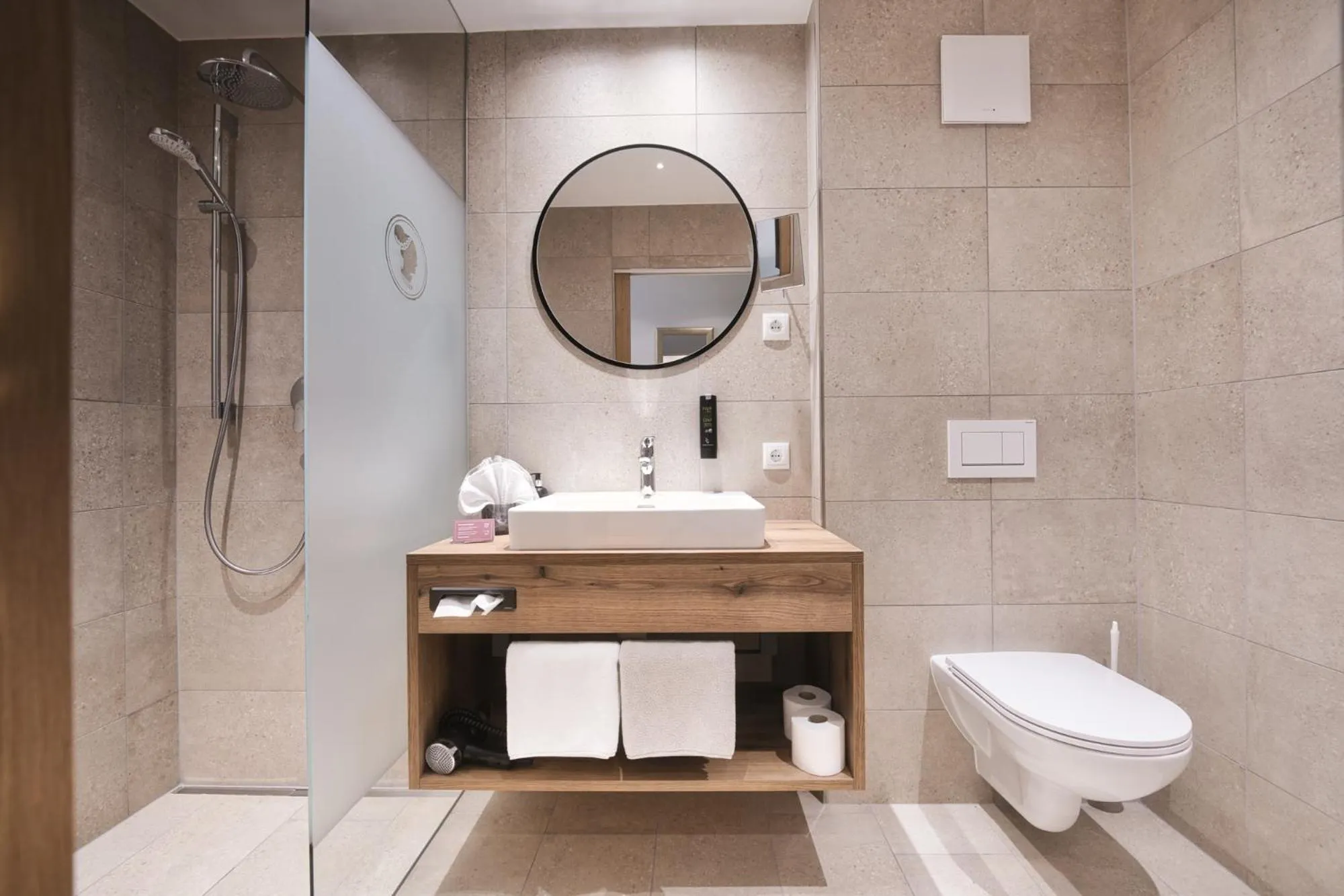 Bathroom in Hotel Die Arlbergerin - Design & Tiroler Gemütlichkeit