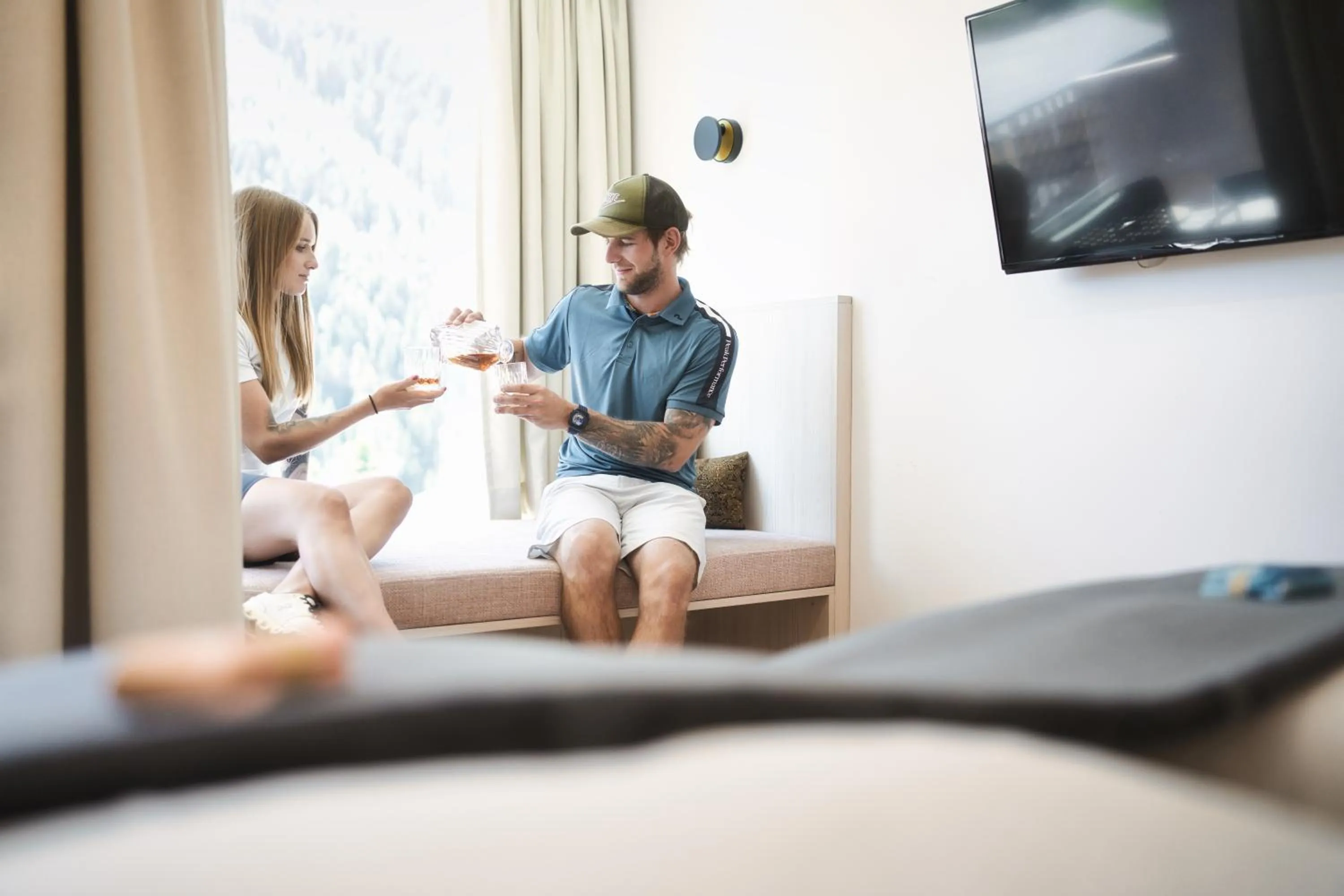 People in Hotel Die Arlbergerin - Design & Tiroler Gemütlichkeit