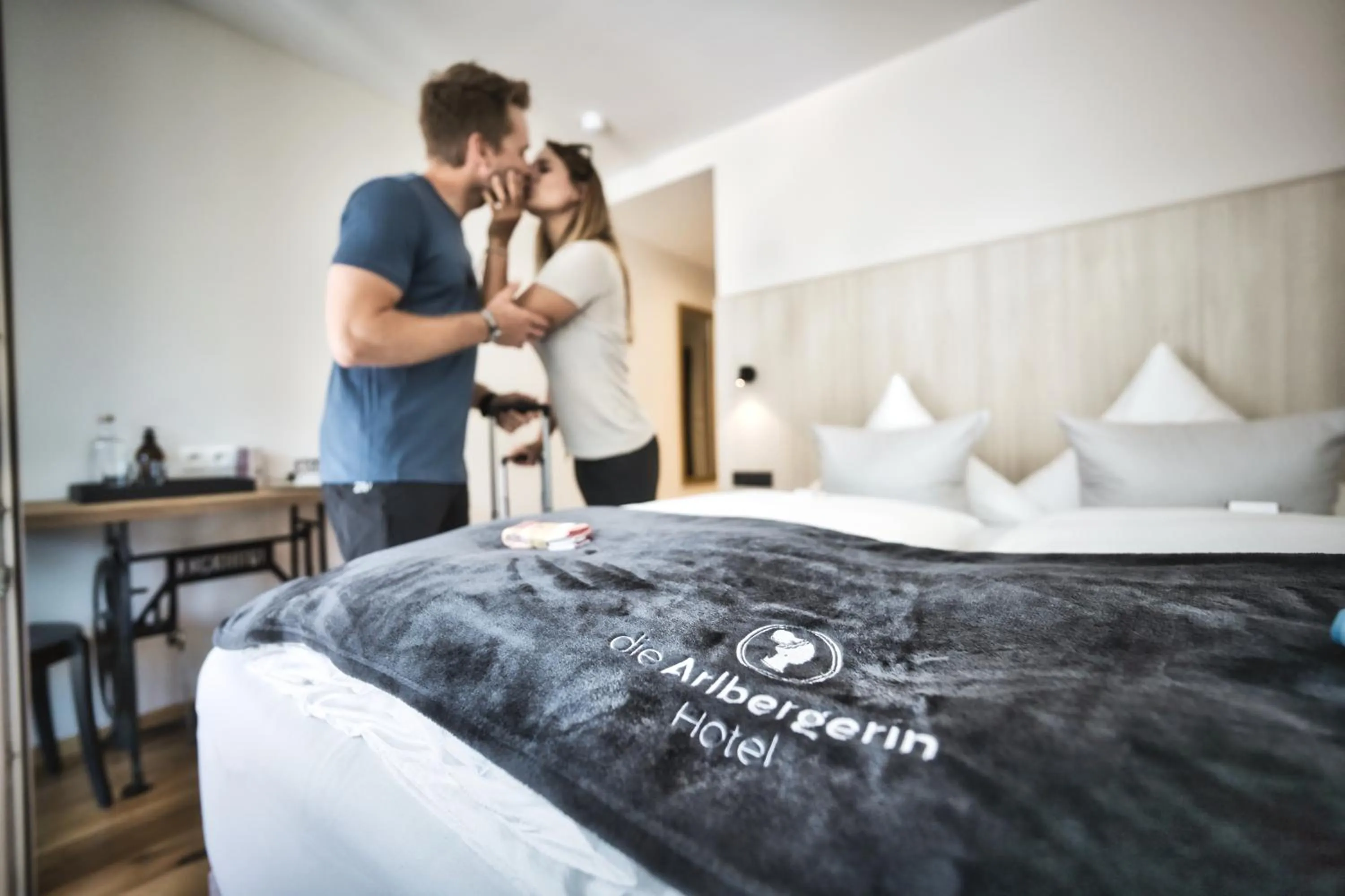 Photo of the whole room, Bed in Hotel Die Arlbergerin - Design & Tiroler Gemütlichkeit