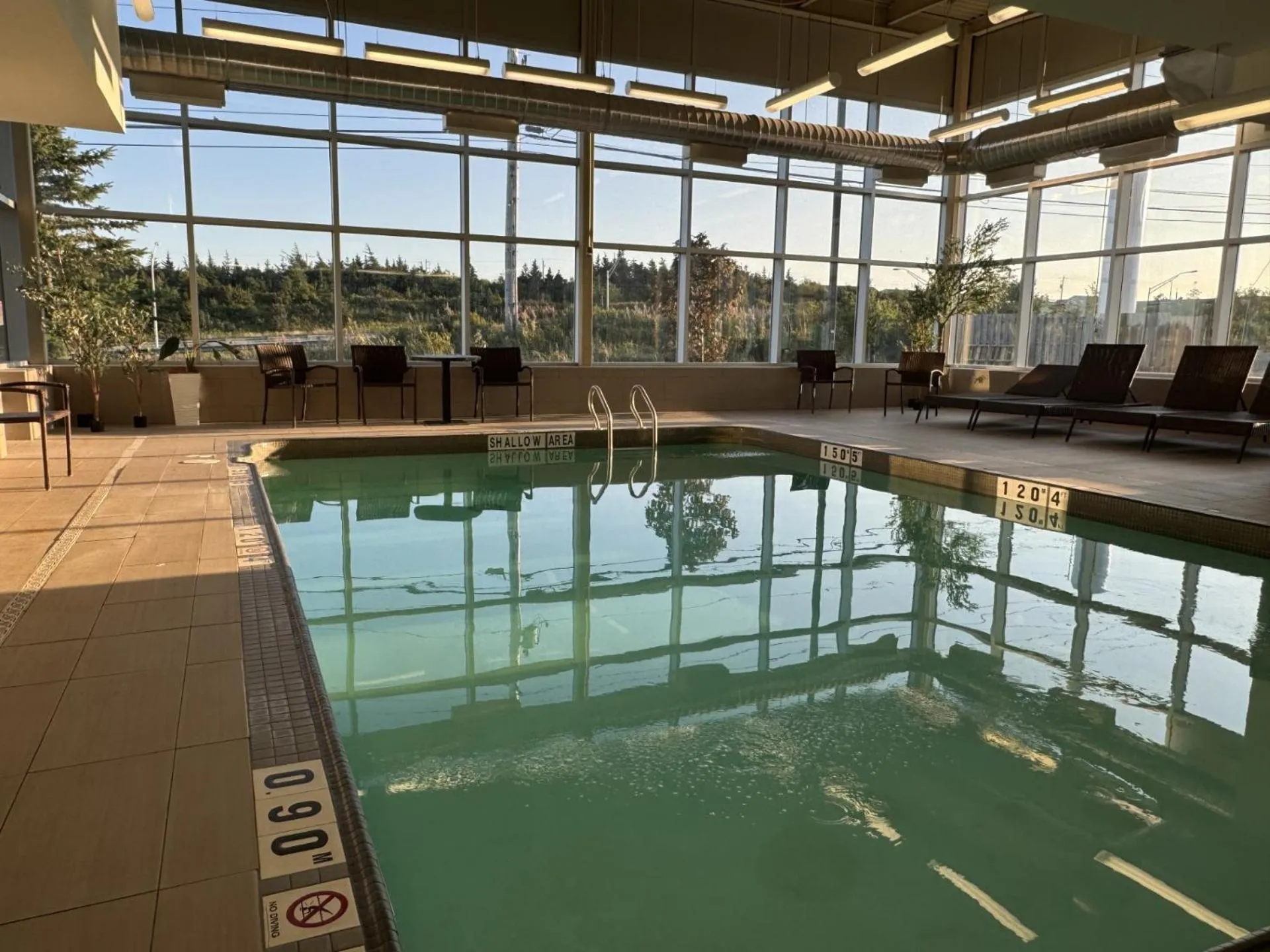 Swimming pool in Hampton Inn & Suites by Hilton St. John's Airport