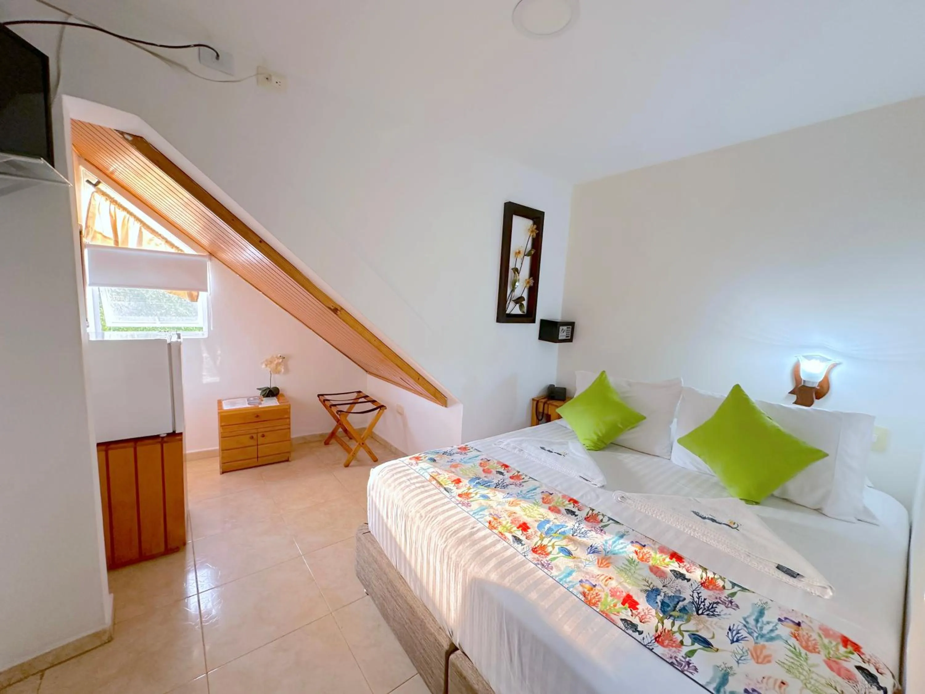 Bed in Hotel Grand Caribe