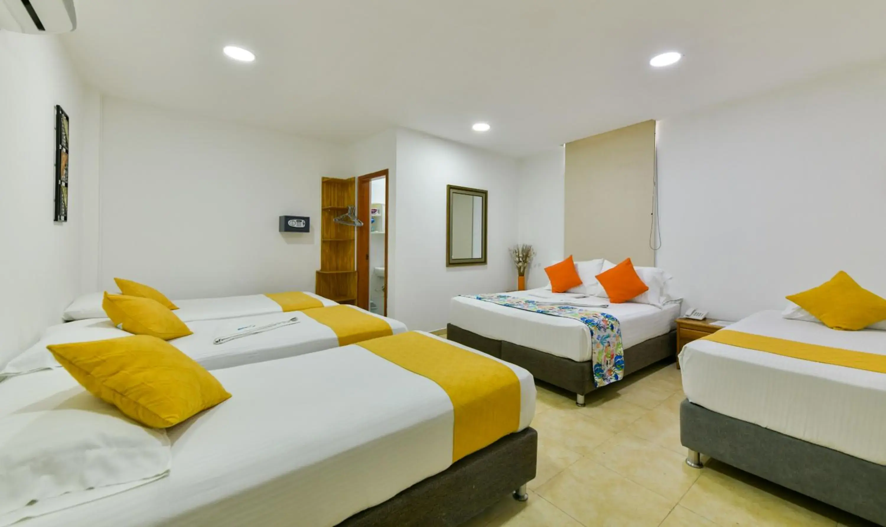 Bed in Hotel Grand Caribe Bed in Hotel Grand Caribe