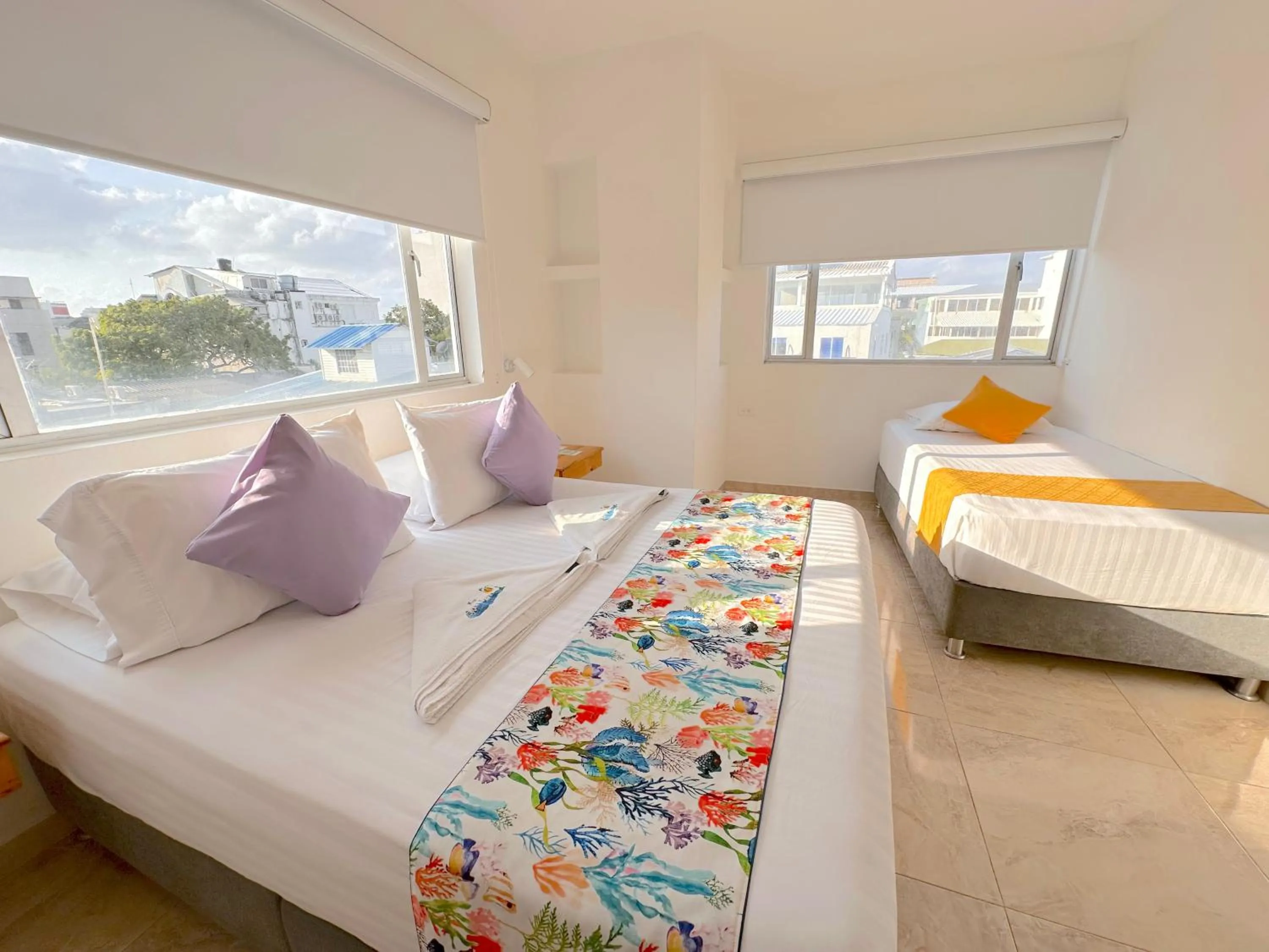 Bed in Hotel Grand Caribe