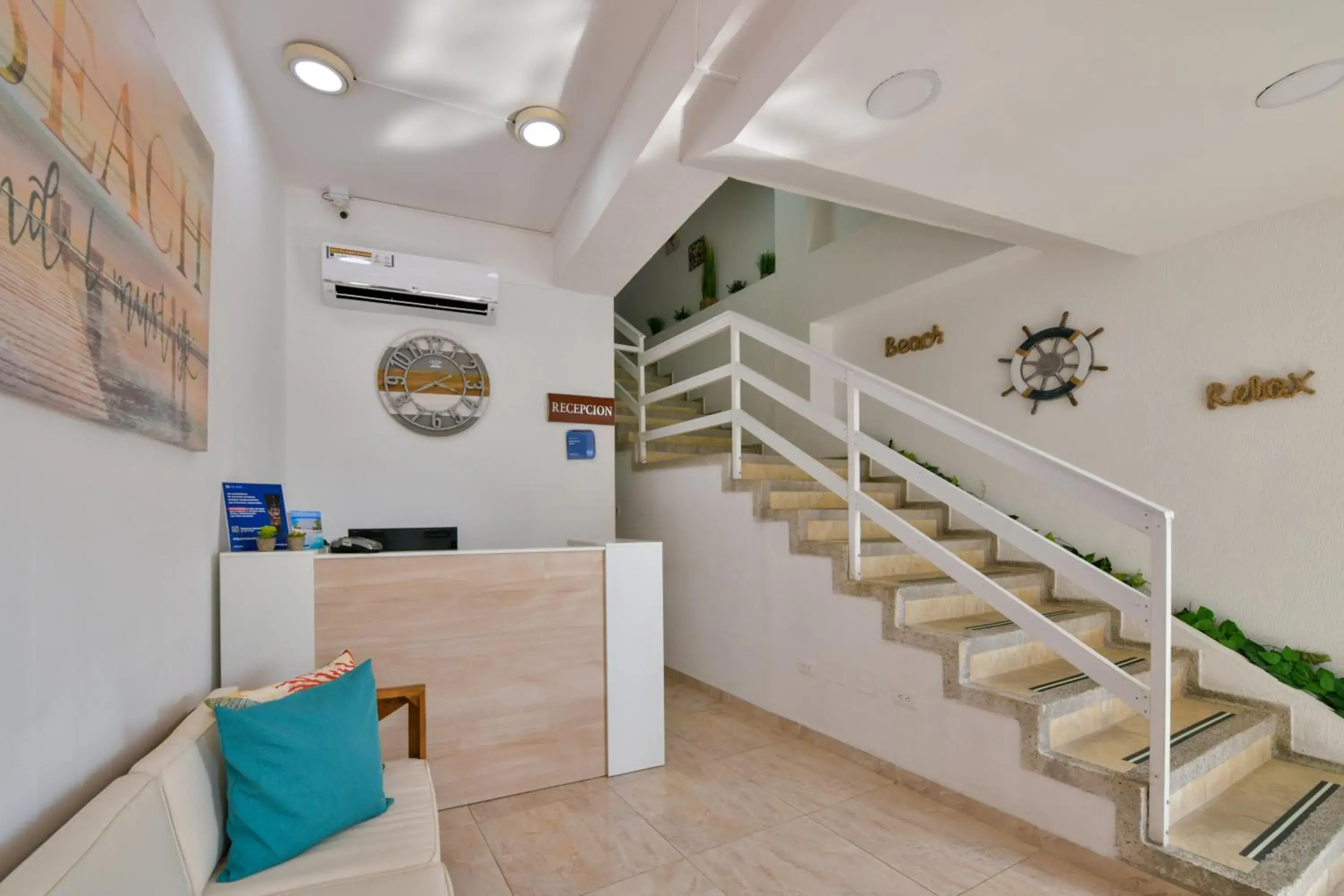 Lobby or reception in Hotel Grand Caribe Lobby or reception in Hotel Grand Caribe