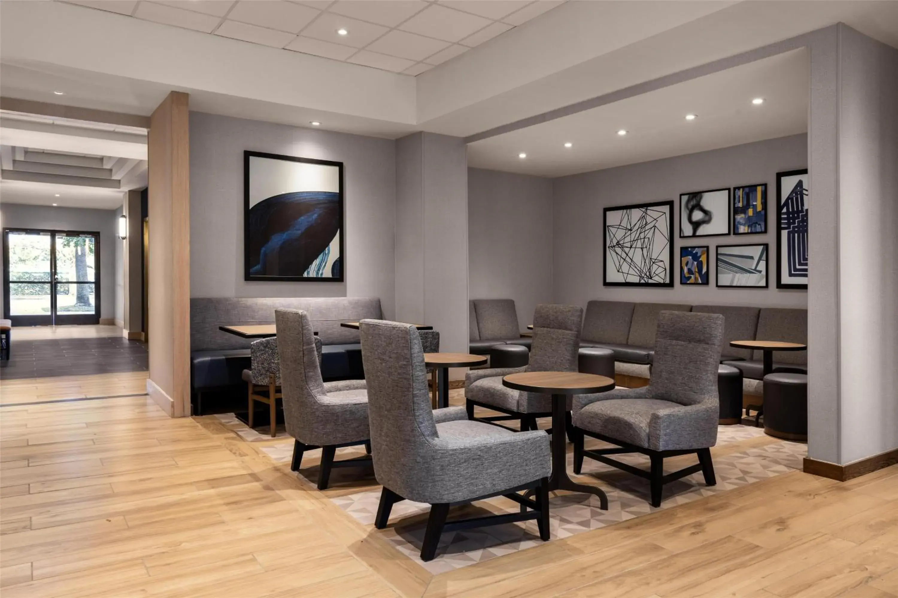 Lobby or reception in Hyatt Place Orlando Airport Lobby or reception in Hyatt Place Orlando Airport