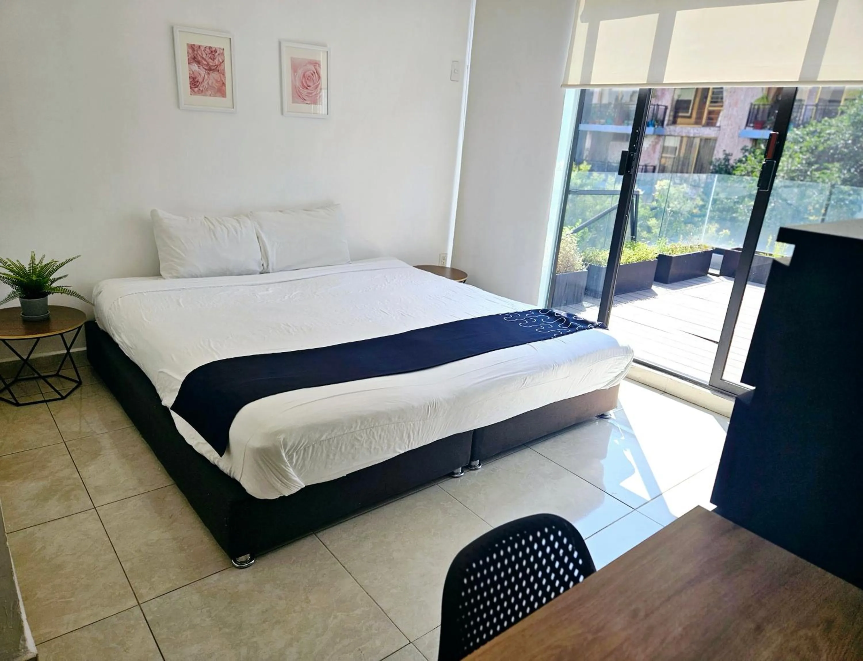 Photo of the whole room, Bed in Singular Sócrates