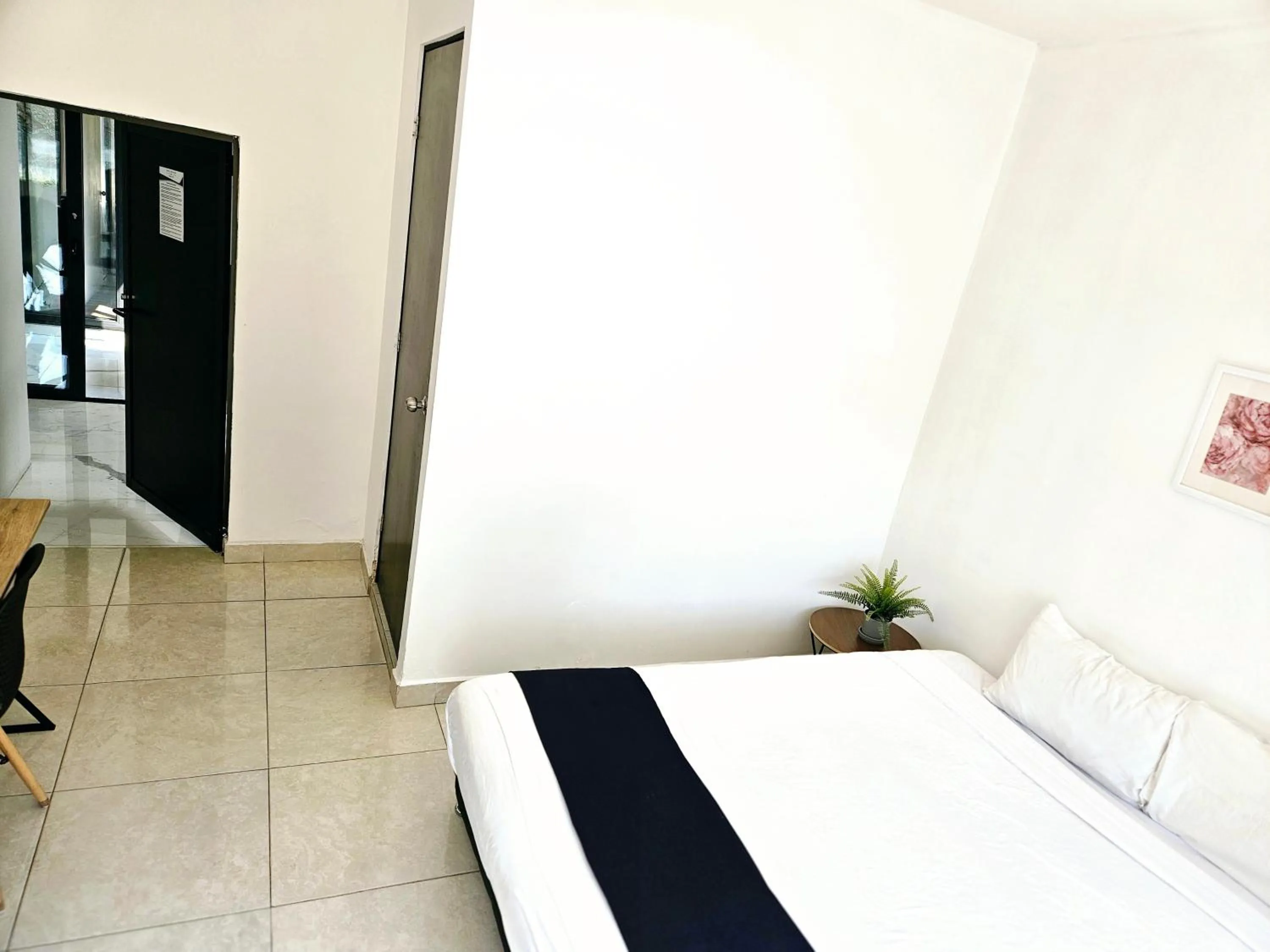 Photo of the whole room, Bed in Singular Sócrates