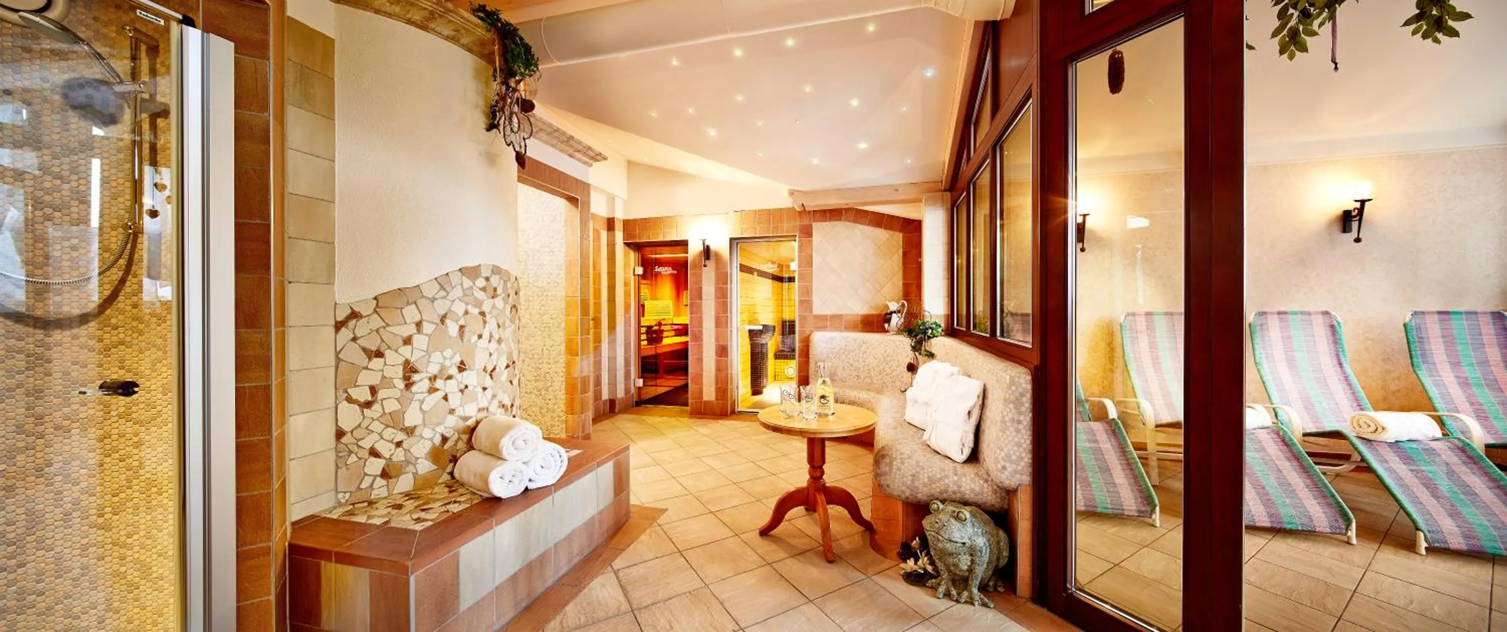 Sauna in Hotel Flatscher