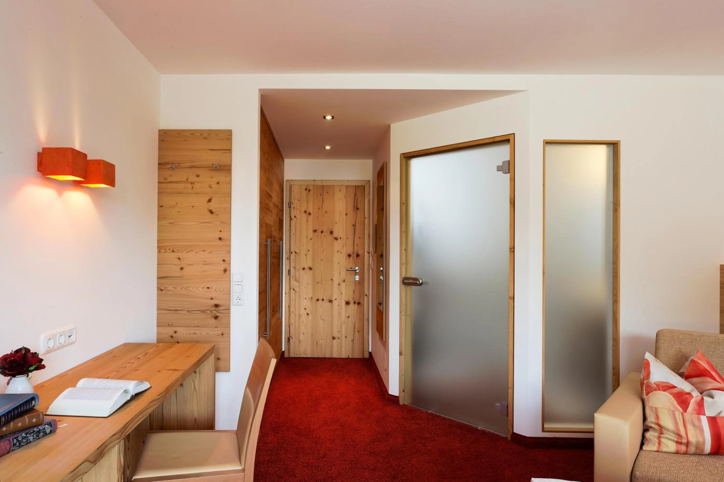 Bathroom in Hotel Flatscher