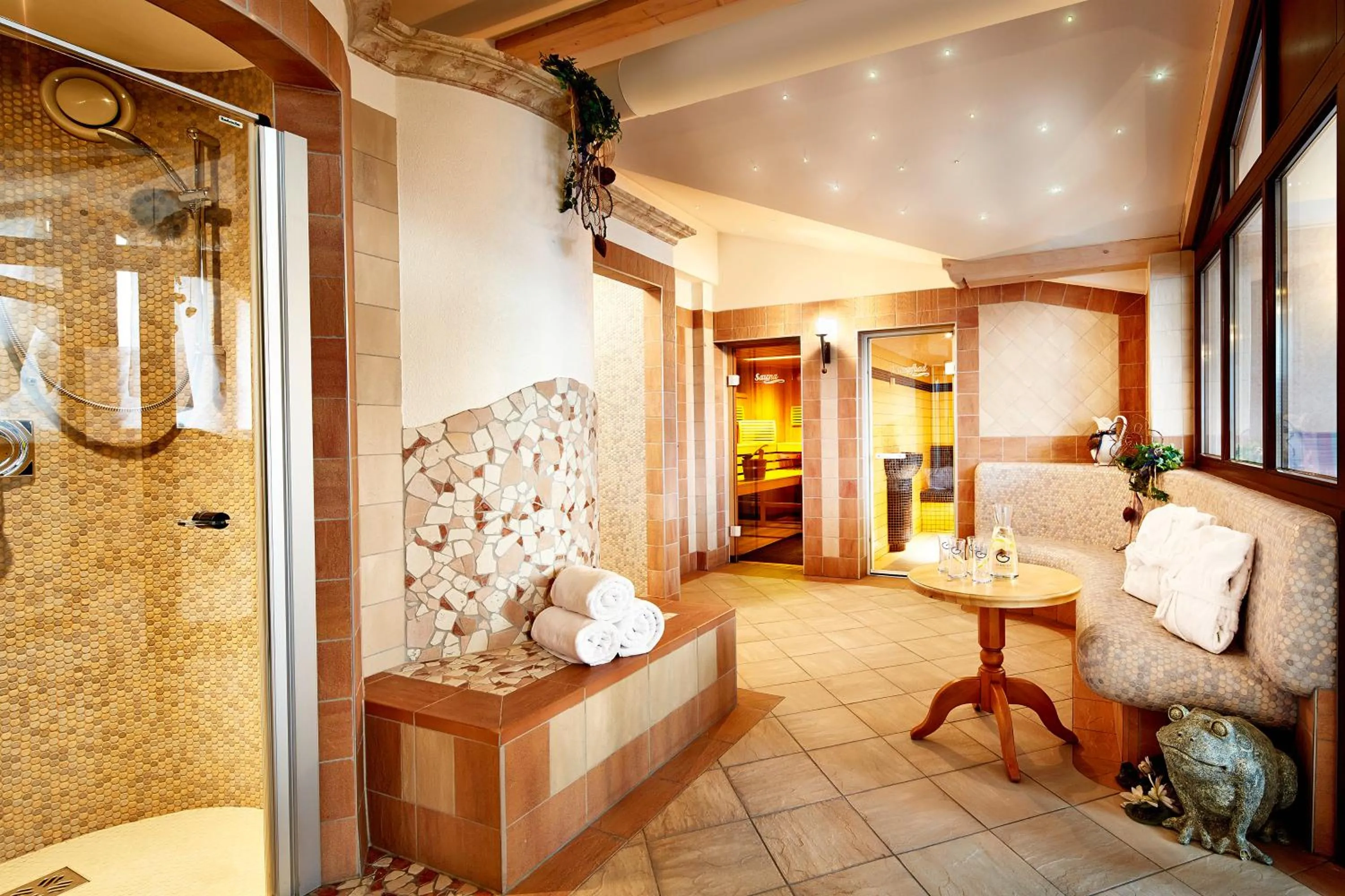 Sauna in Hotel Flatscher