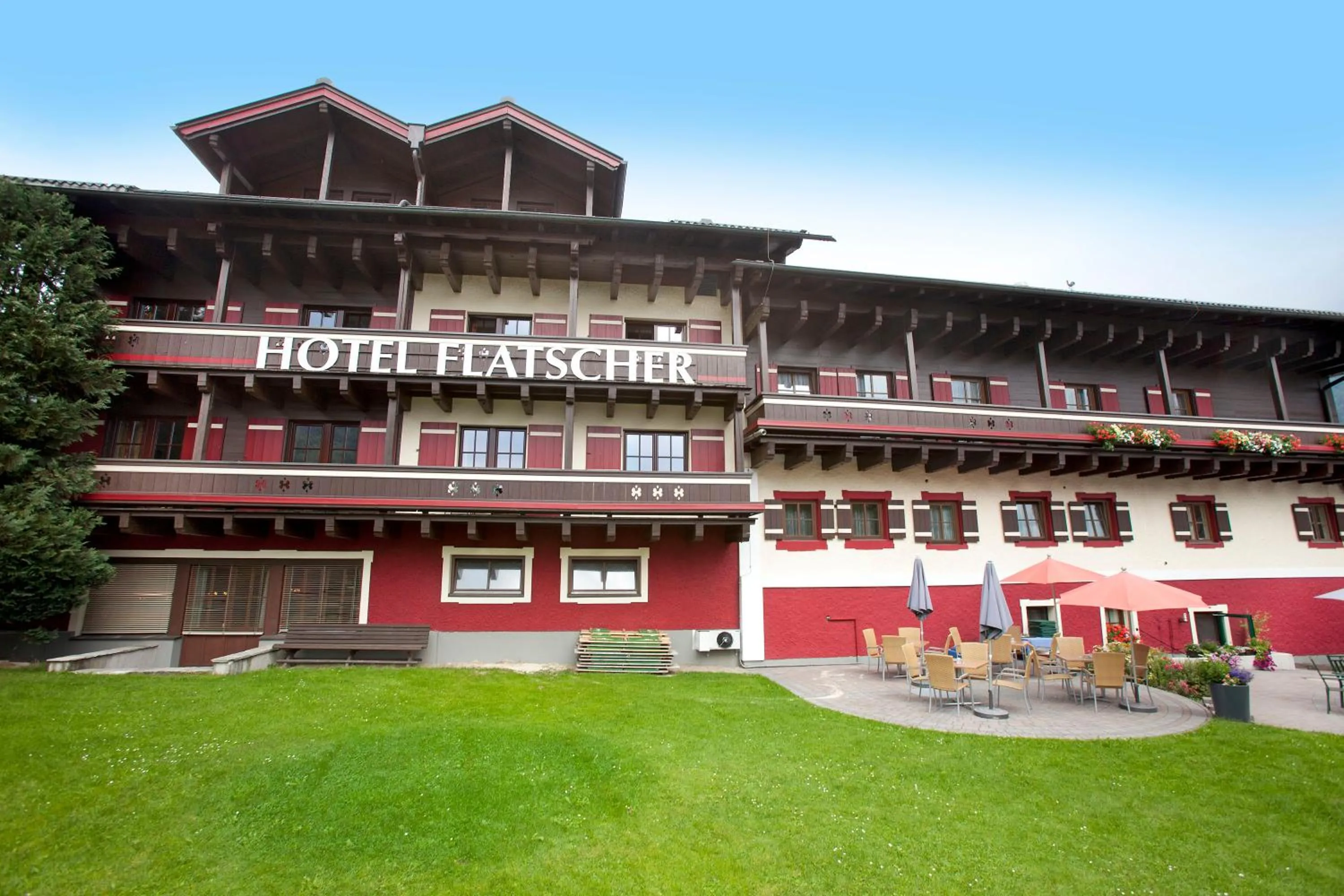 Property building in Hotel Flatscher