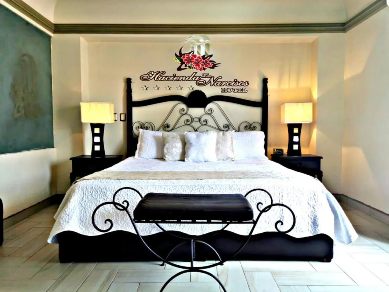 Photo of the whole room, Bed in Hotel Hacienda los Narcisos