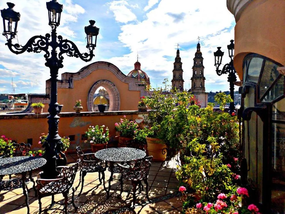 Garden view in Hotel Hacienda los Narcisos