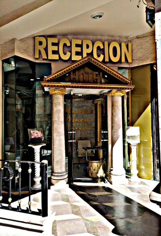 Facade/entrance in Hotel Hacienda los Narcisos
