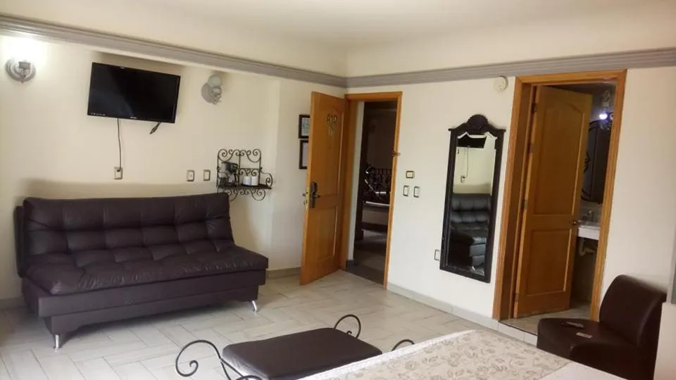 Photo of the whole room in Hotel Hacienda los Narcisos