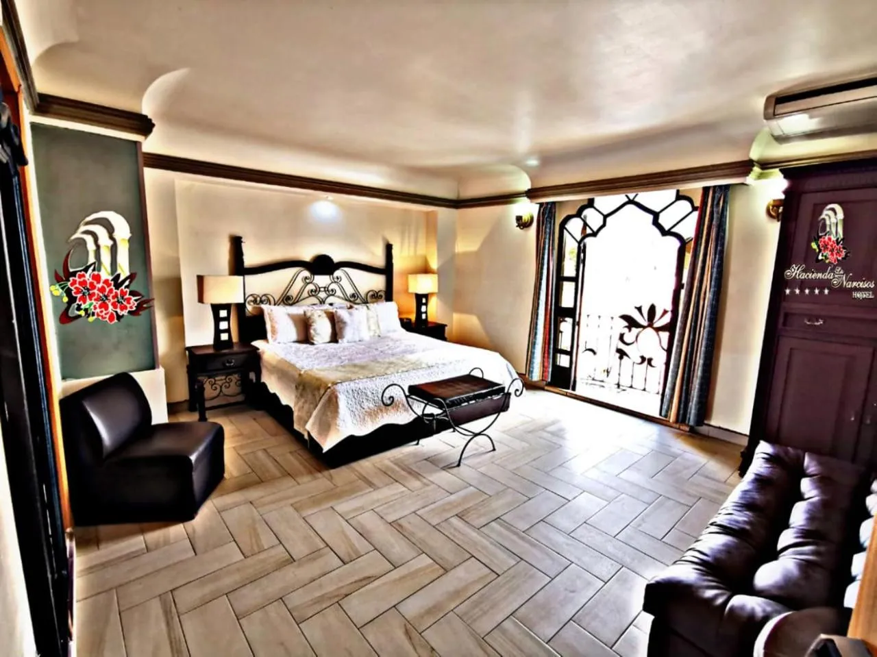 Photo of the whole room, Bed in Hotel Hacienda los Narcisos