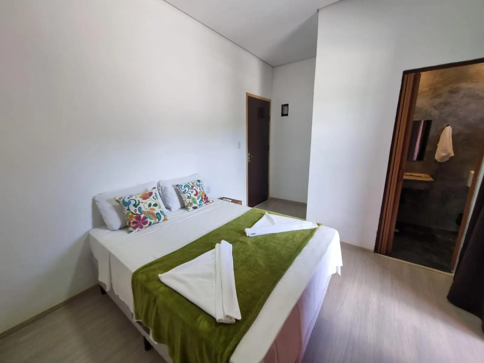 Bed in Pousada Delta Mar Maresias