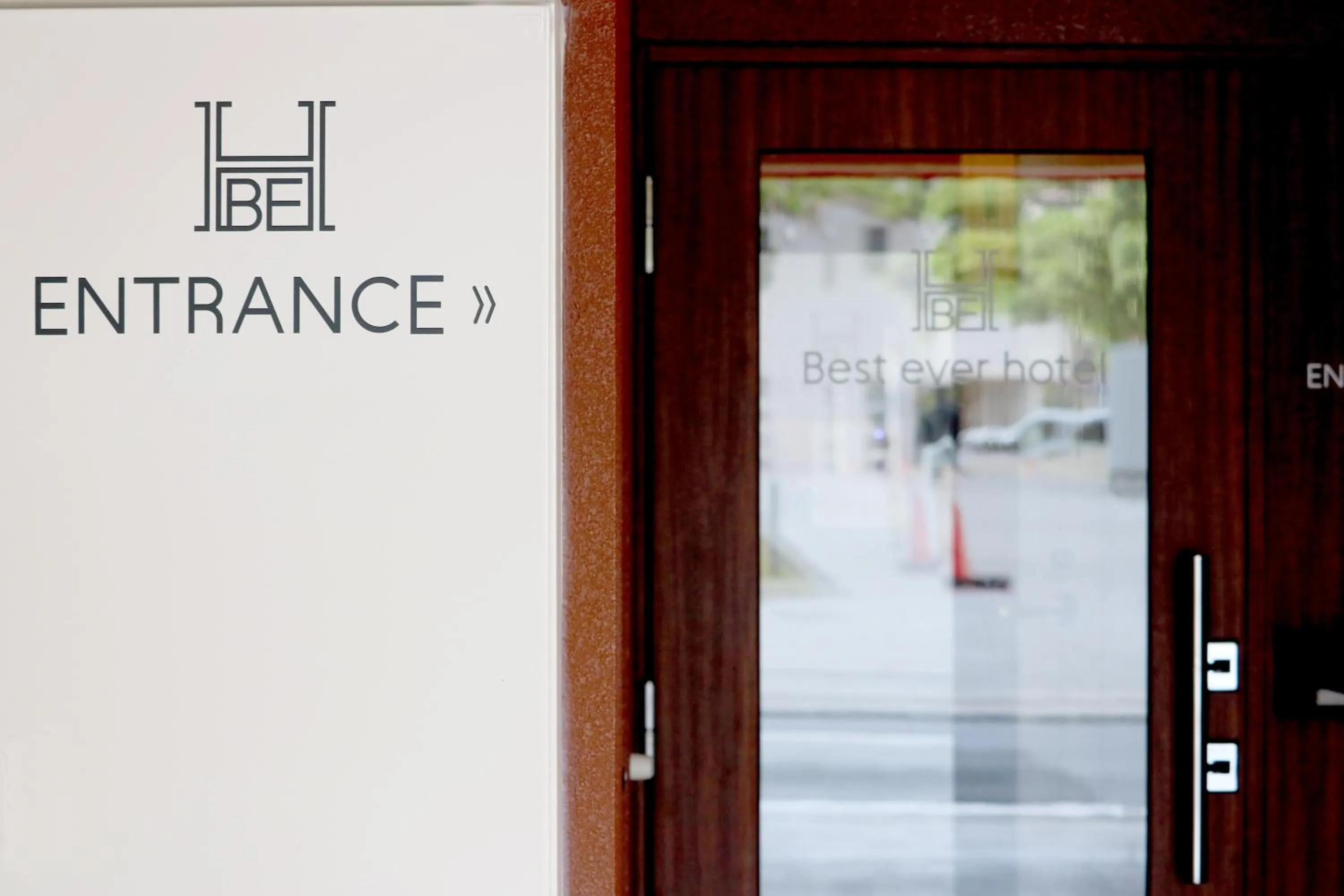 Facade/entrance in Best ever hotel