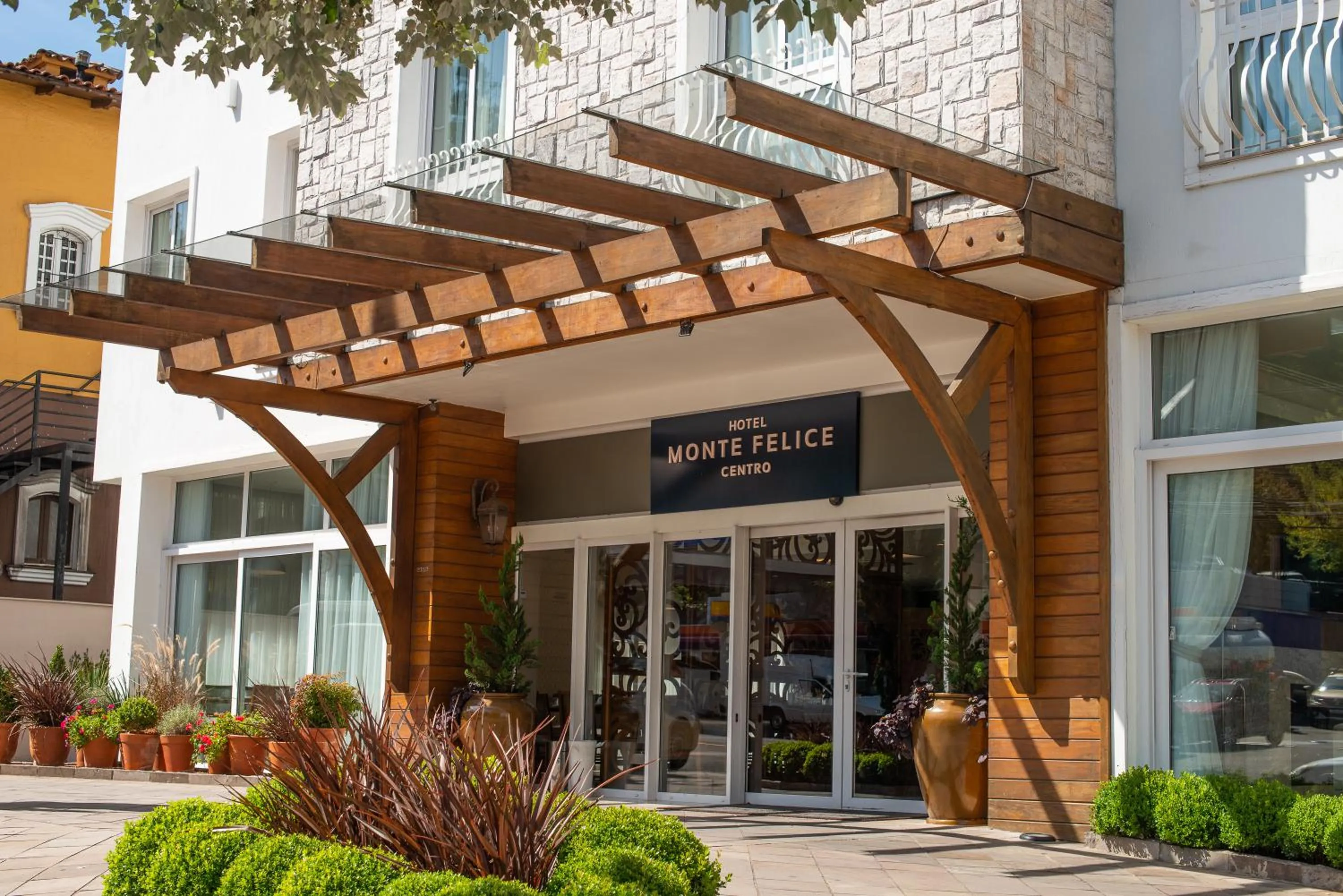 Facade/entrance in Hotel Monte Felice Centro