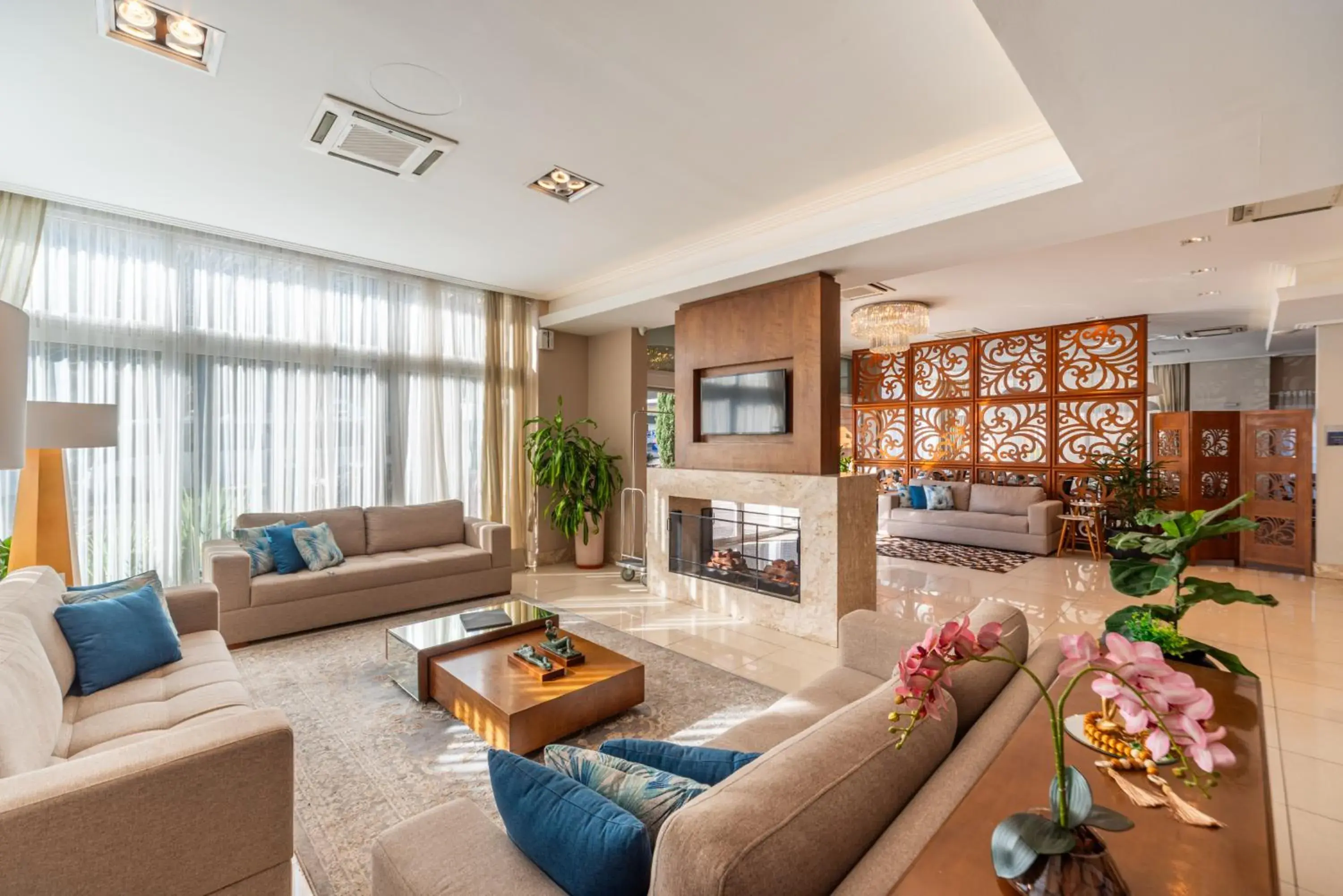 Living room in Hotel Monte Felice Centro Living room in Hotel Monte Felice Centro