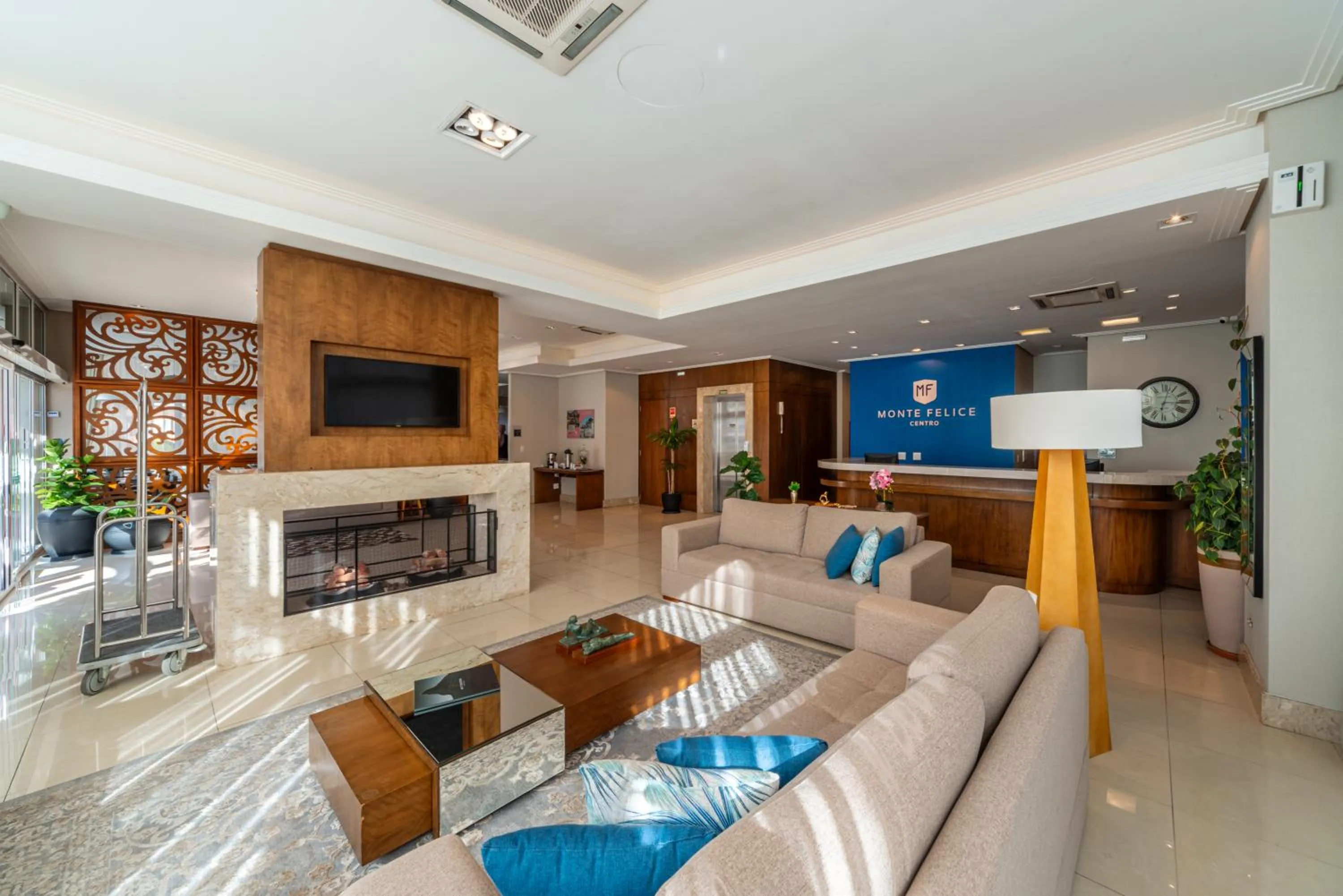 Living room in Hotel Monte Felice Centro