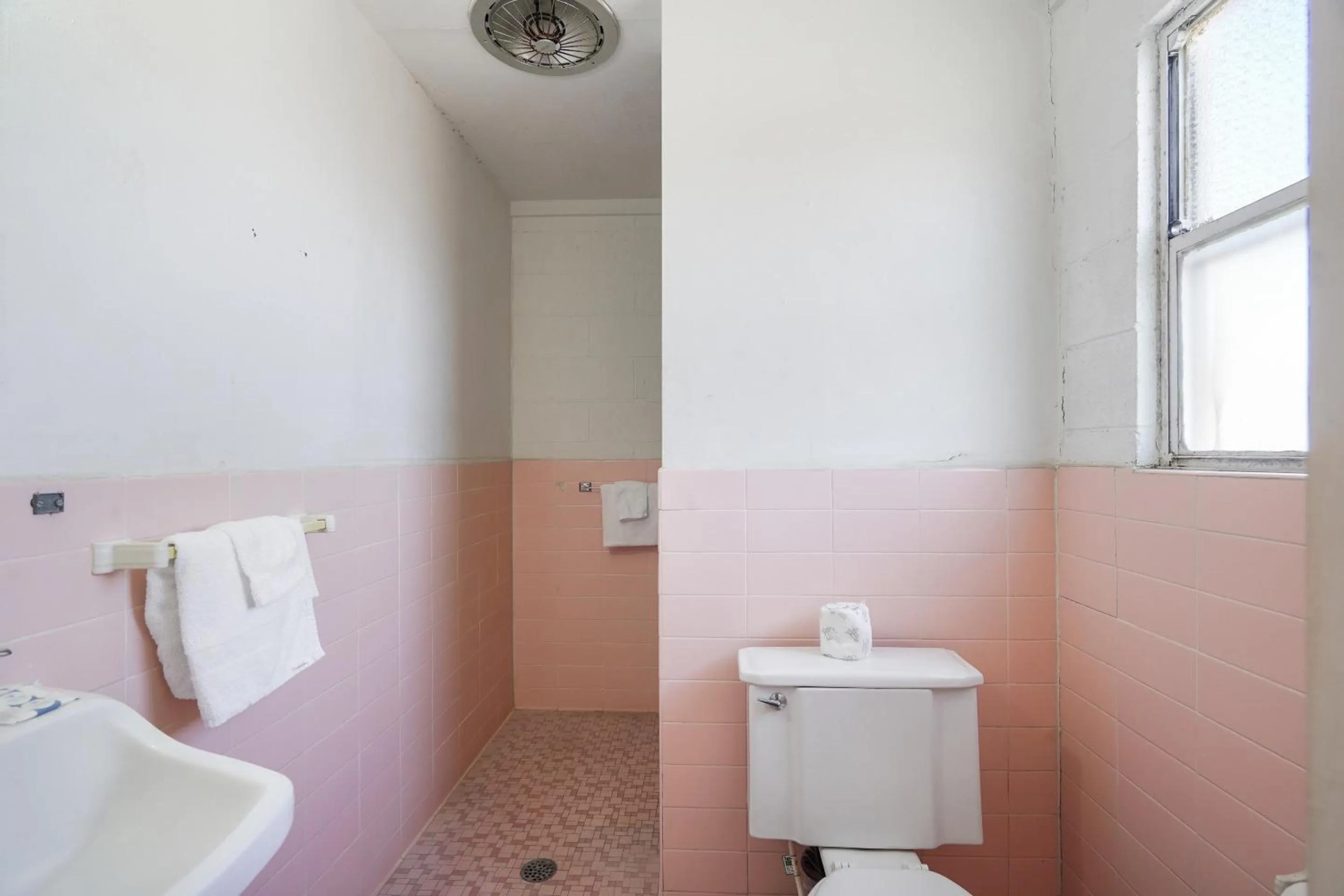 Bathroom in OYO Alpine TX near Big Bend National Park