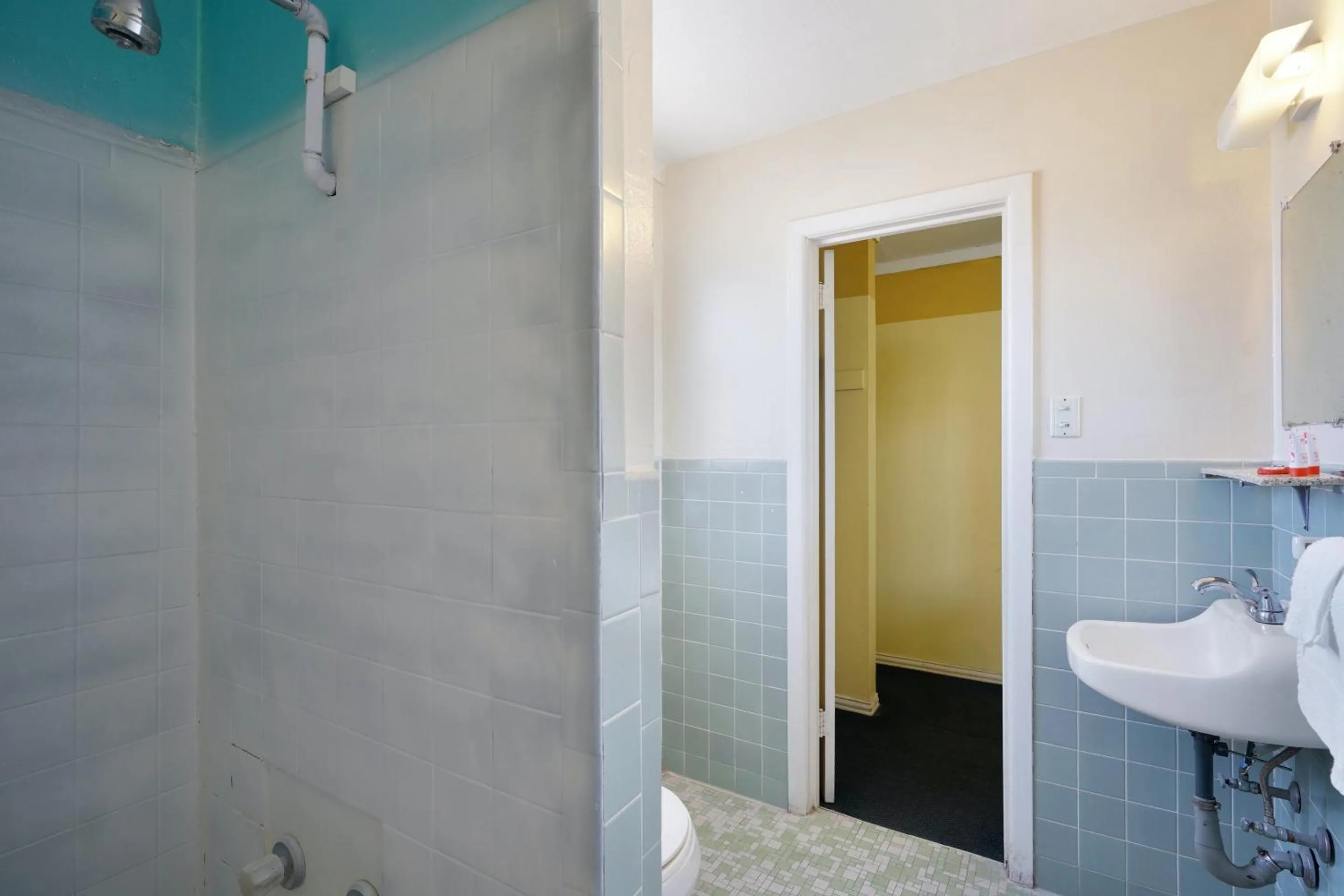 Bathroom in OYO Alpine TX near Big Bend National Park