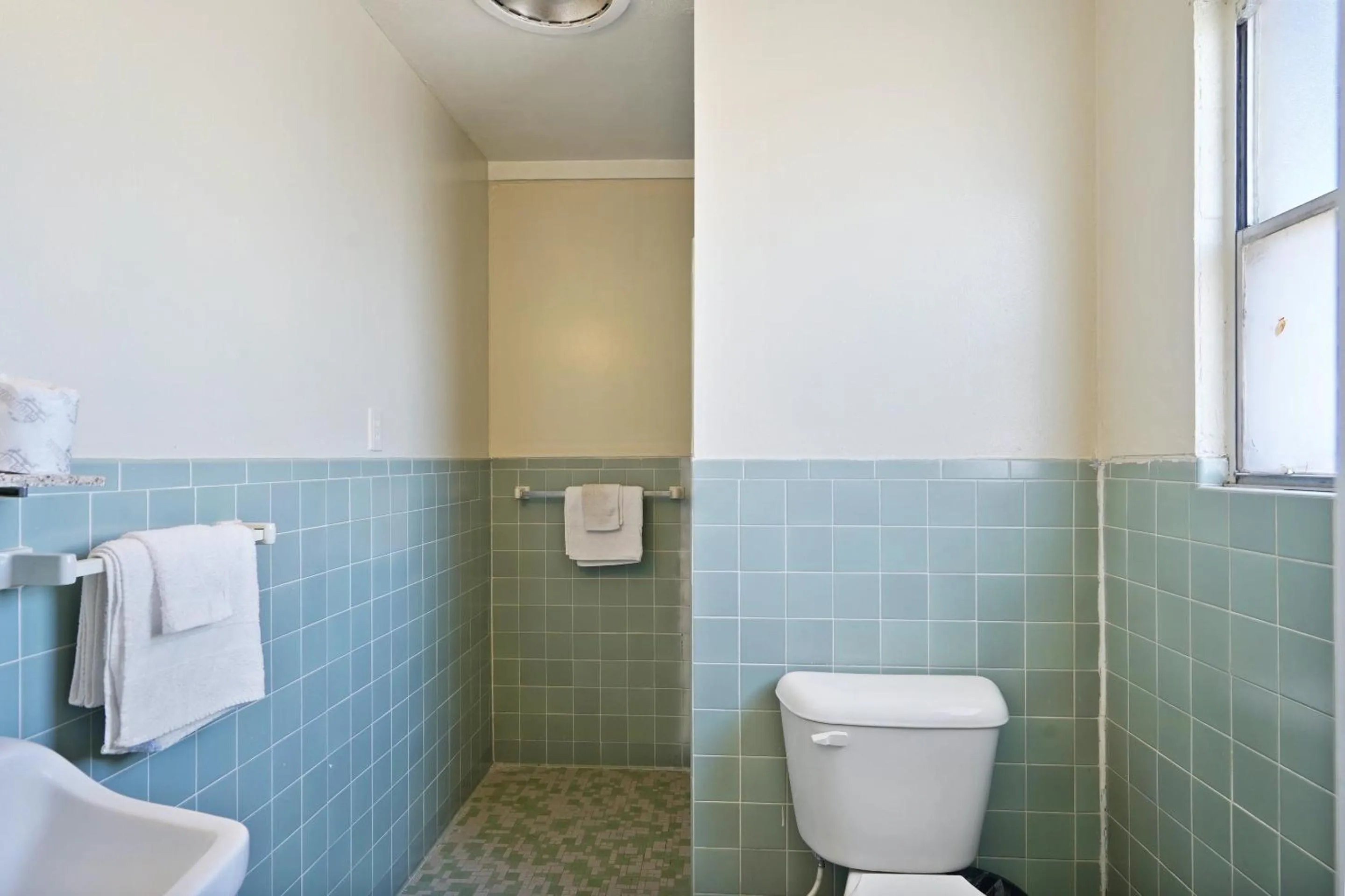 Bathroom in OYO Alpine TX near Big Bend National Park