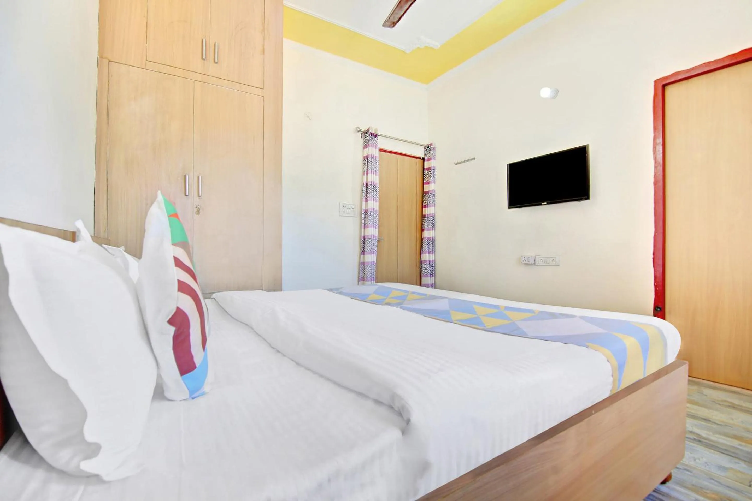 Bedroom, Bed in HOME 78802 Balaji Bhawan Jhajra