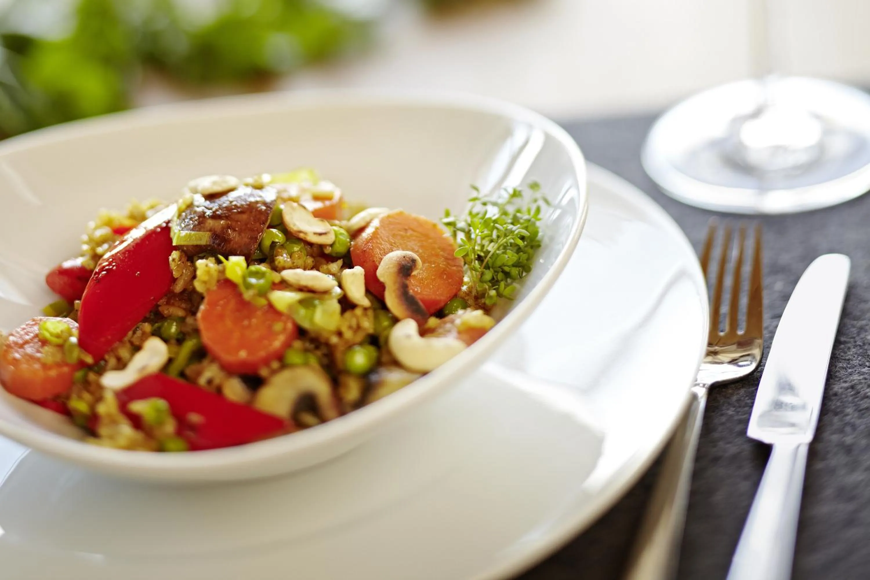 Food close-up in Bio-Hotel Oswalda-Hus