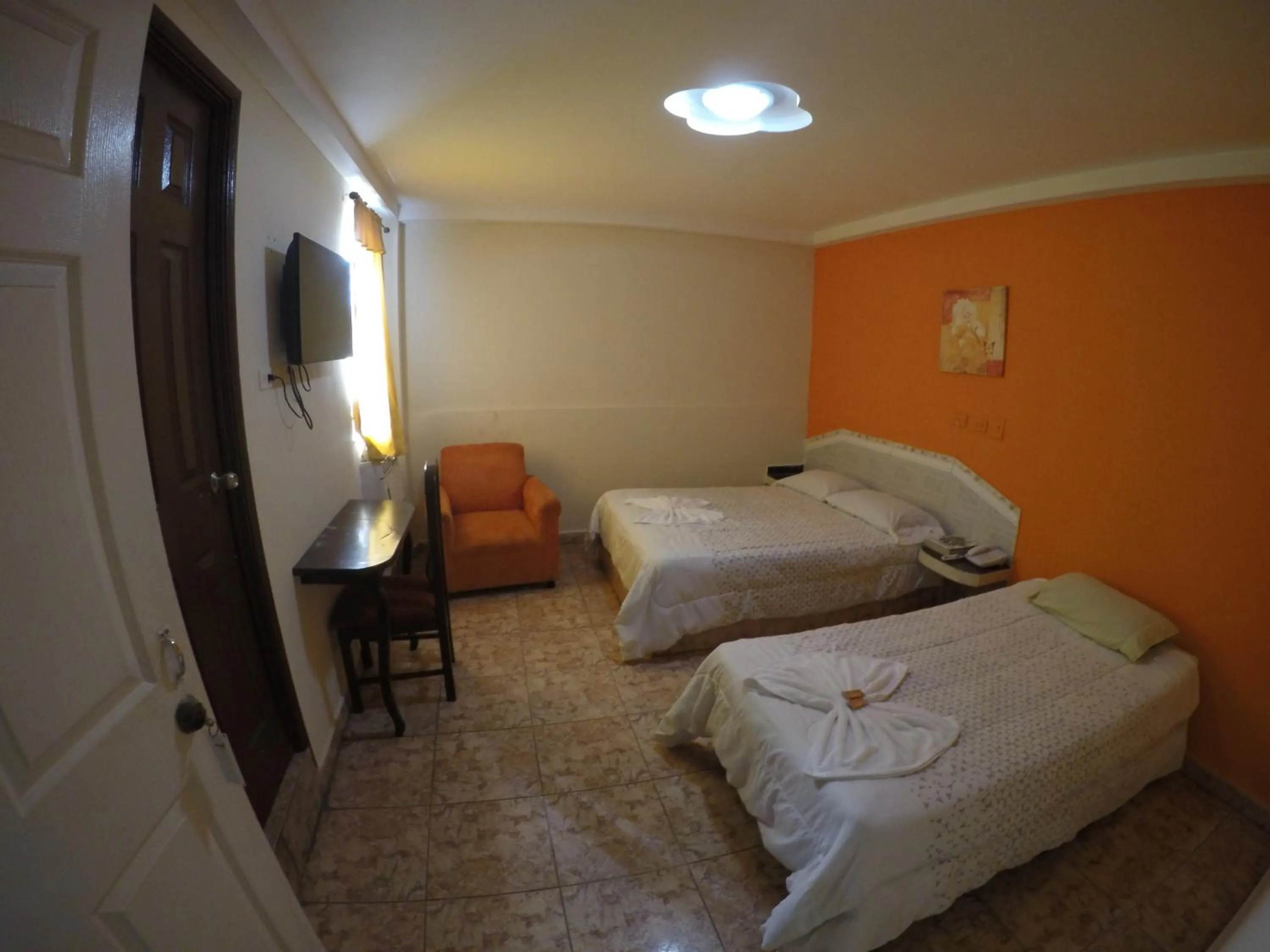 Bed in Hotel Villa del Mar