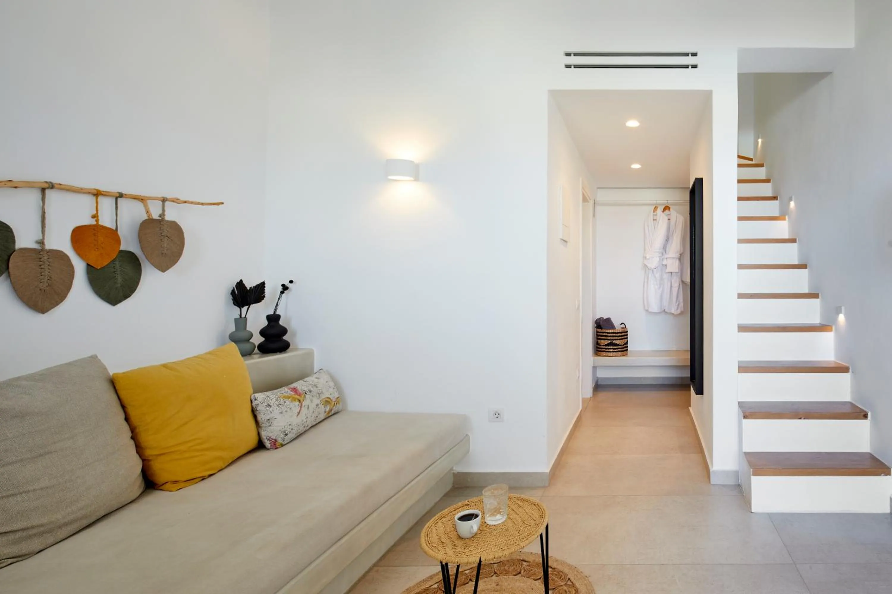 Seating area in Adorno Oia