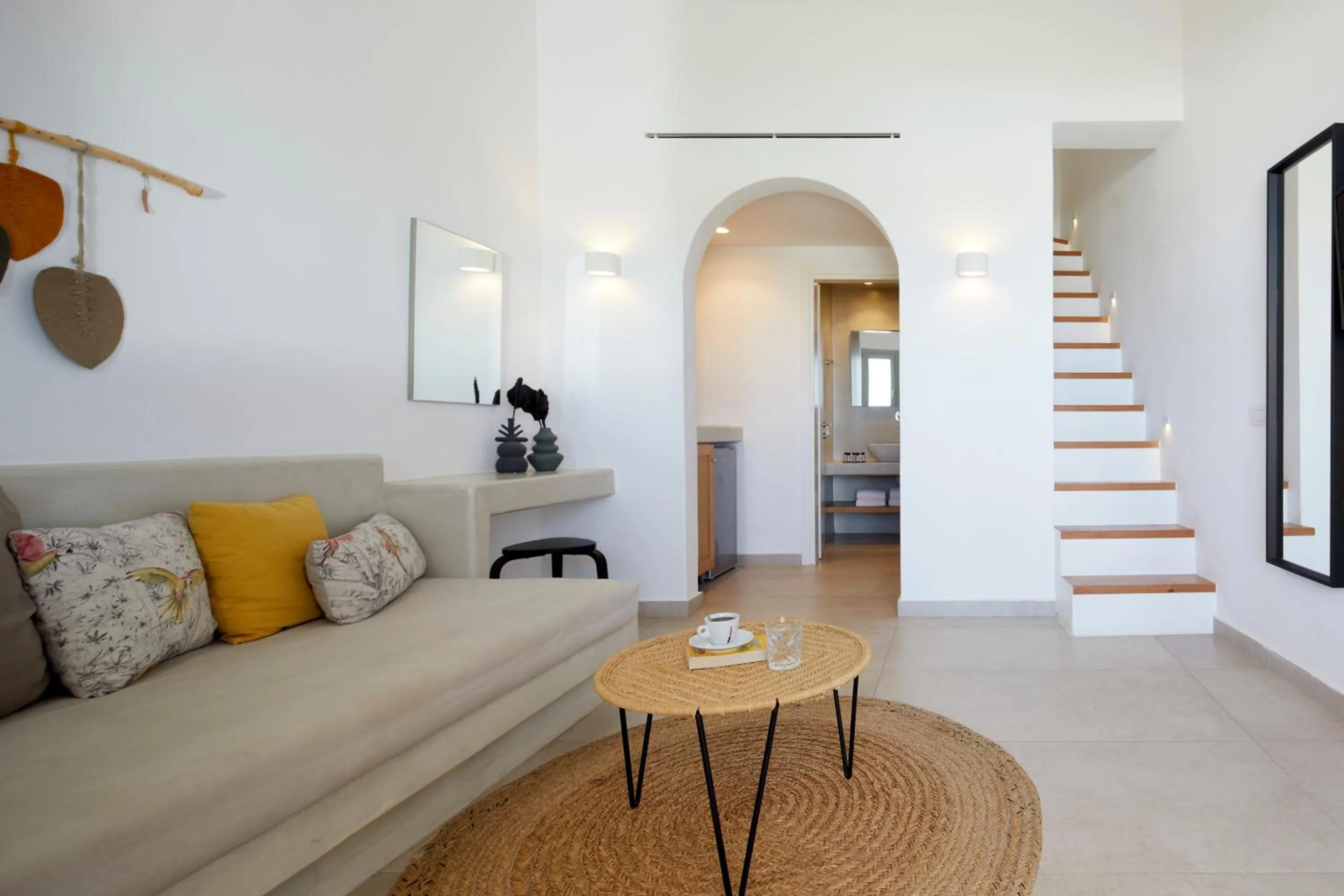 Seating area in Adorno Oia