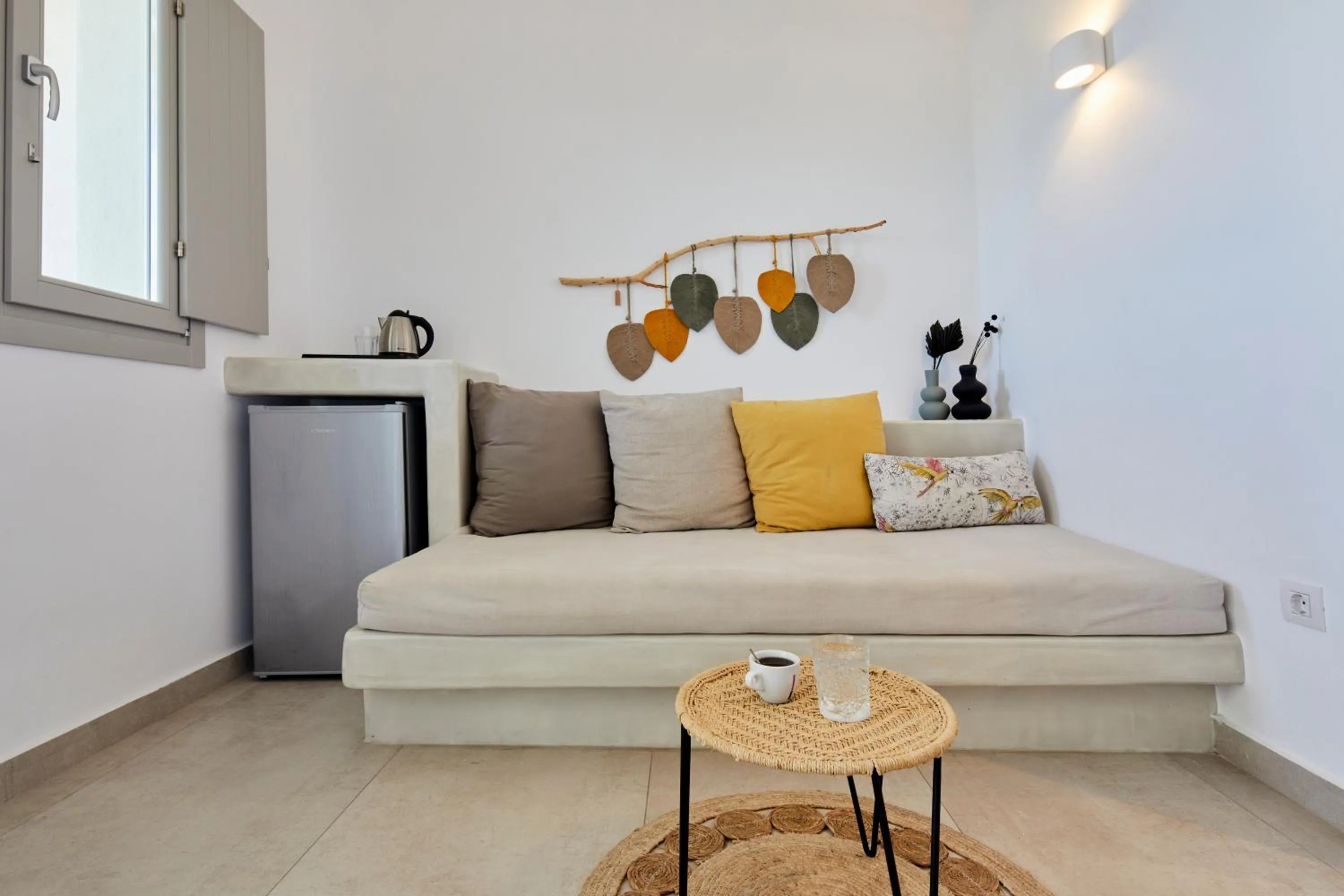 Living room in Adorno Oia