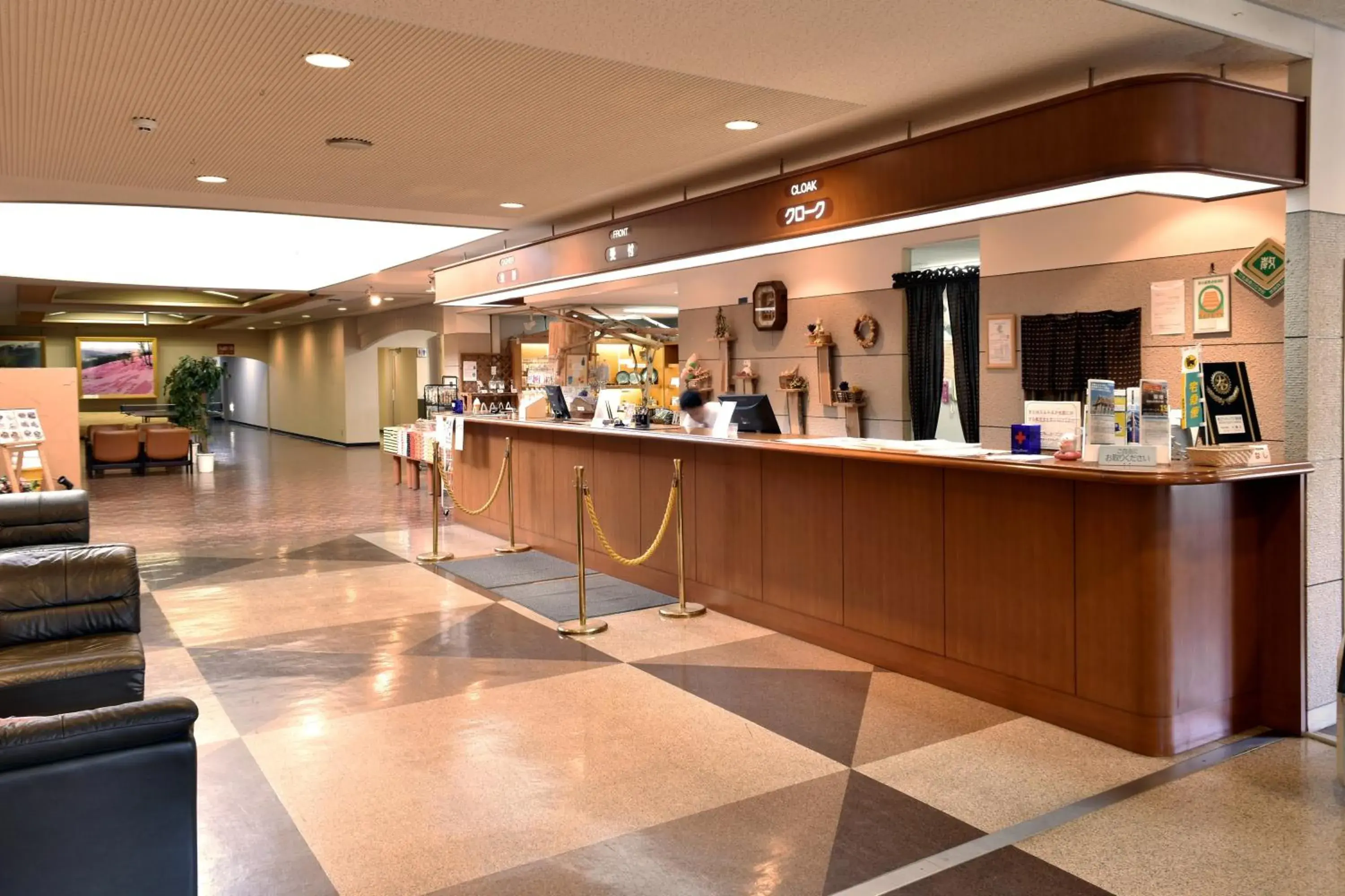 Lobby or reception in Takinoue Hotel Keikoku Lobby or reception in Takinoue Hotel Keikoku