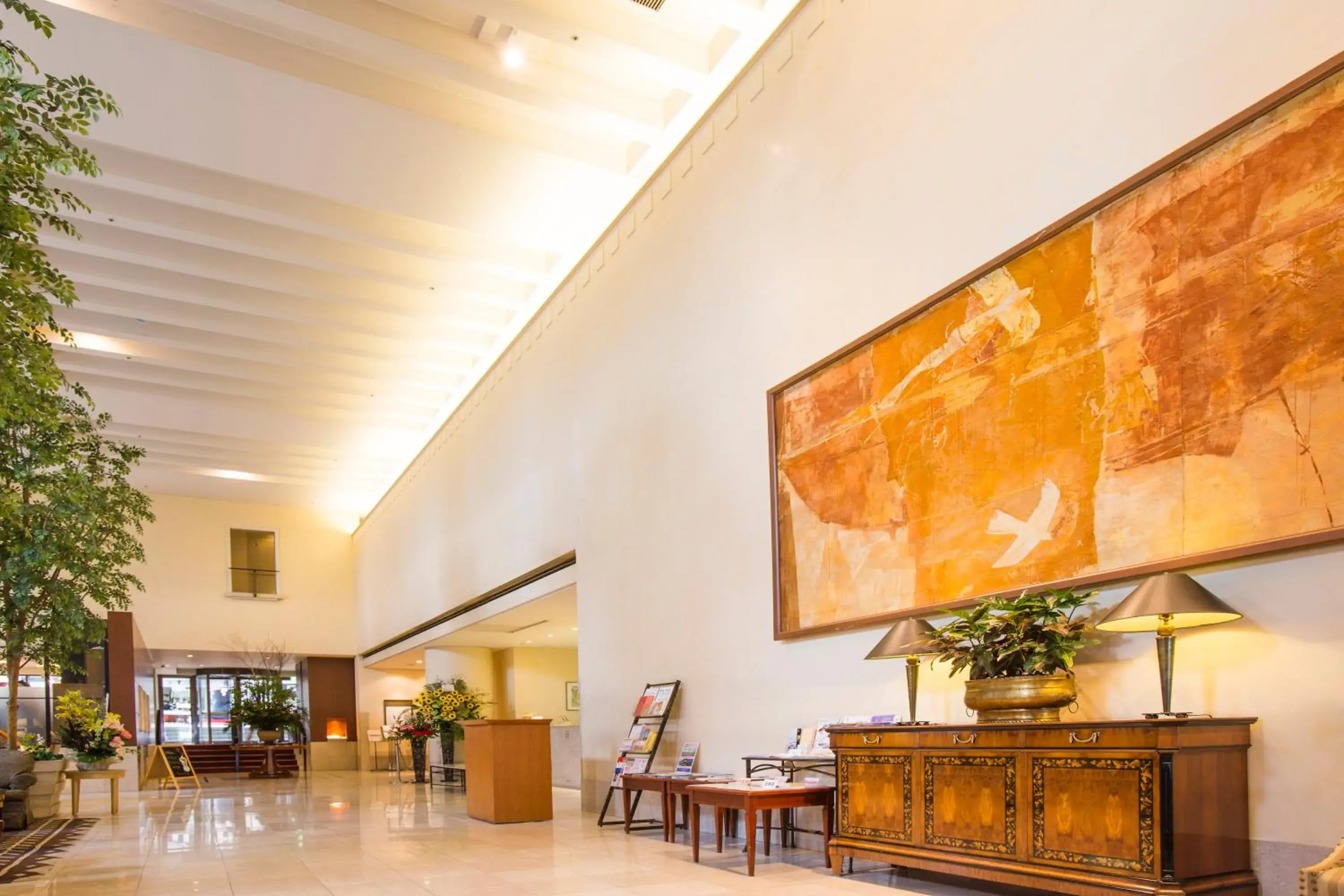 Lobby or reception in Authent Hotel Otaru Lobby or reception in Authent Hotel Otaru