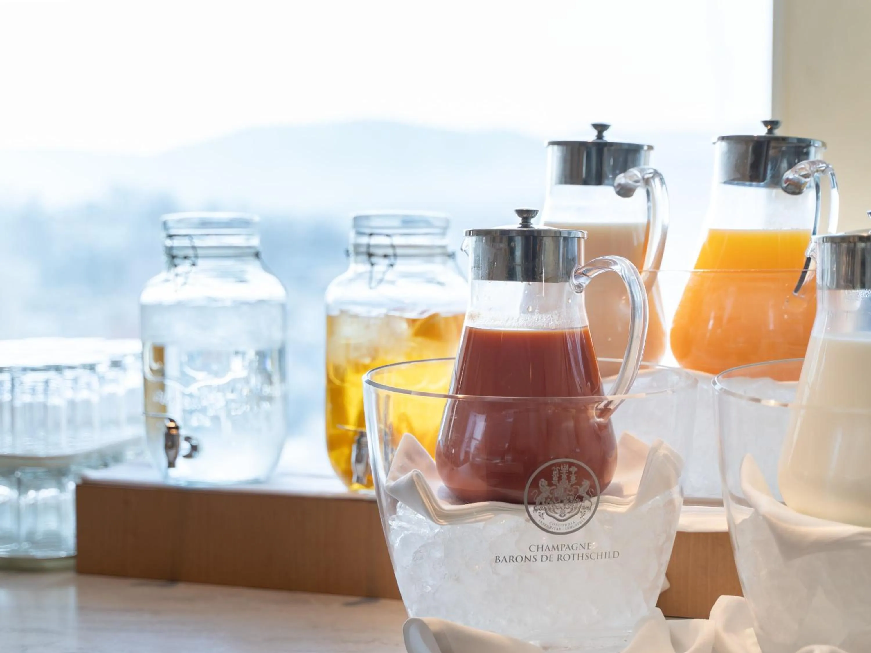 Buffet breakfast in Authent Hotel Otaru