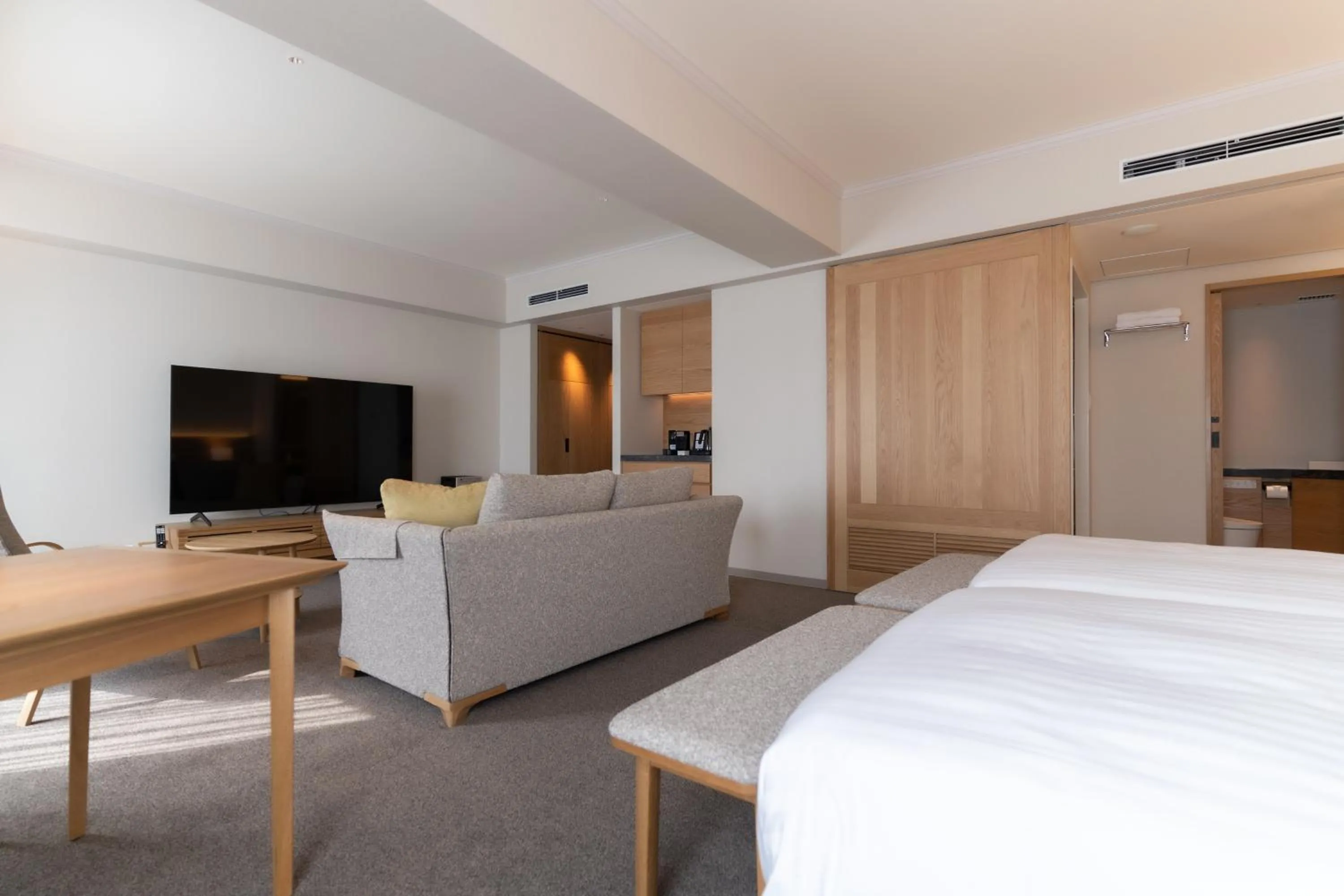 Photo of the whole room, Bed in Authent Hotel Otaru