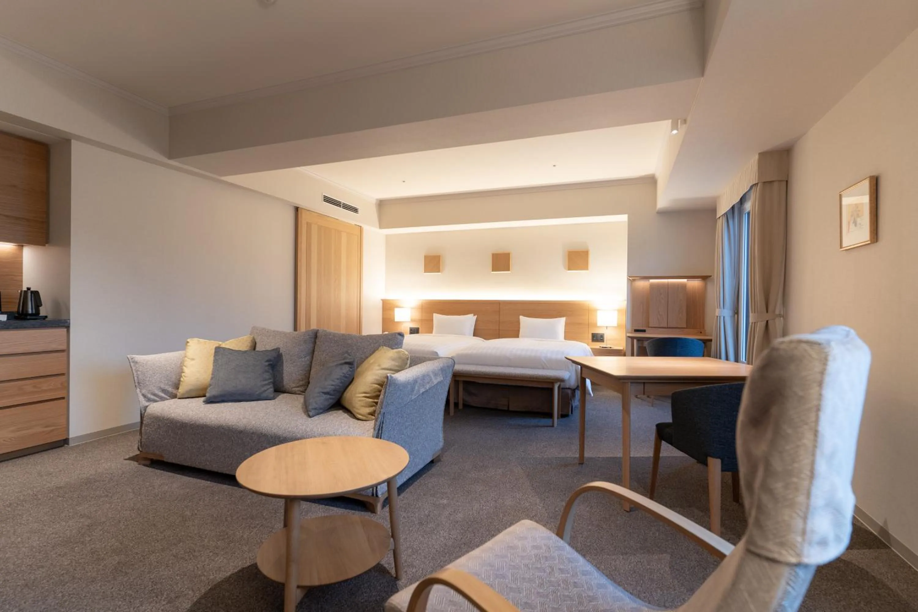 Photo of the whole room, Bed in Authent Hotel Otaru