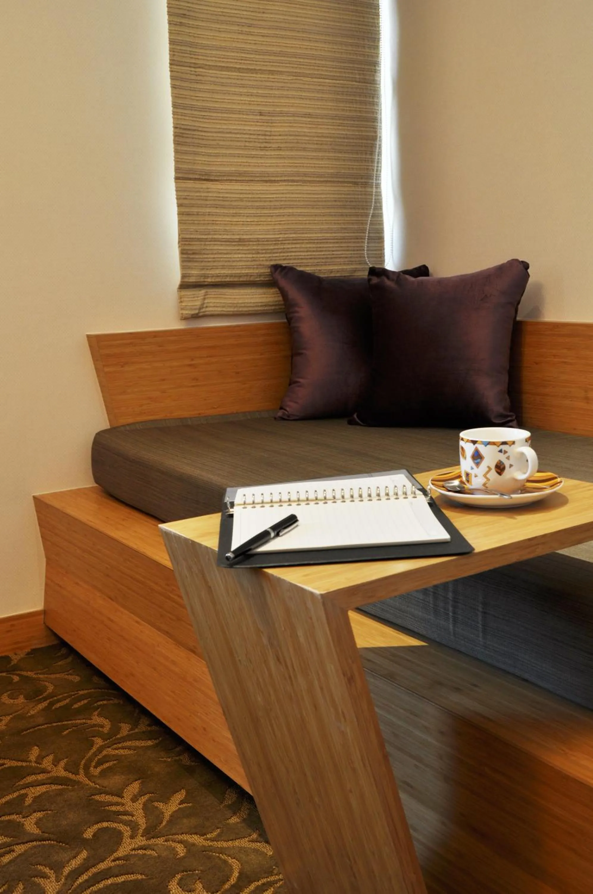 Bed, Seating Area in Byeyer Hotel