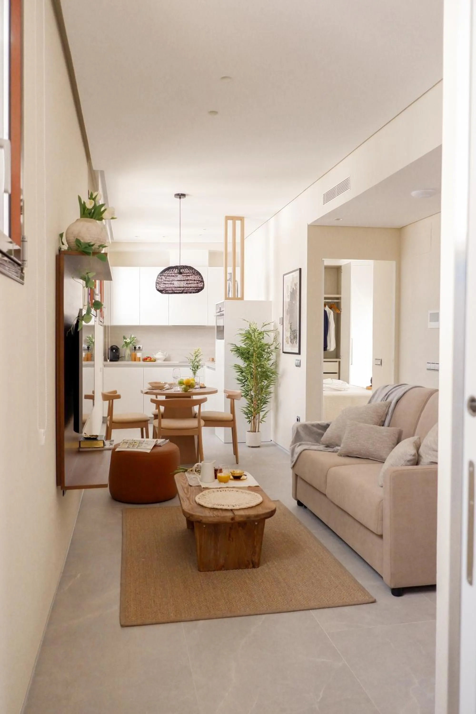 Living room in U-Sense Sevilla Catedral