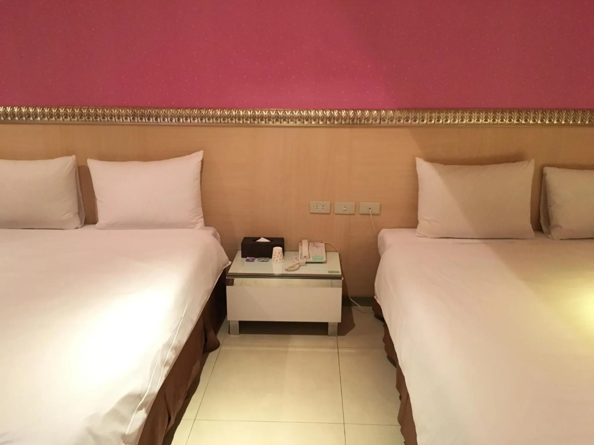 Bed in Daylight Hotel