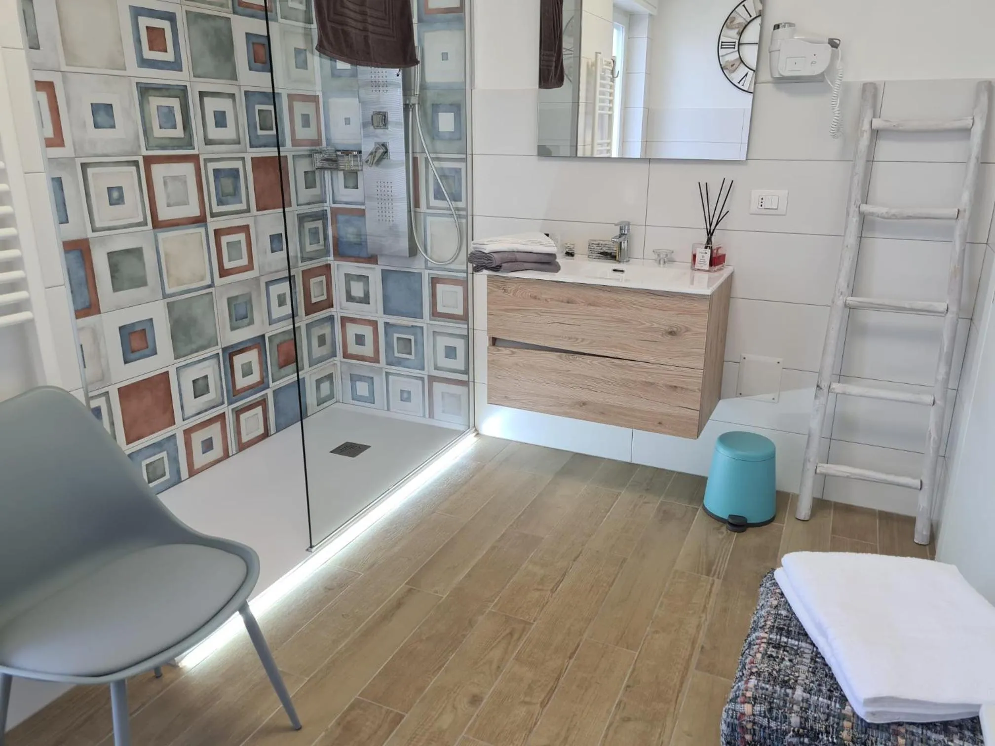 Bathroom in Le Dimore del Gufo B&B and Apartments Suite