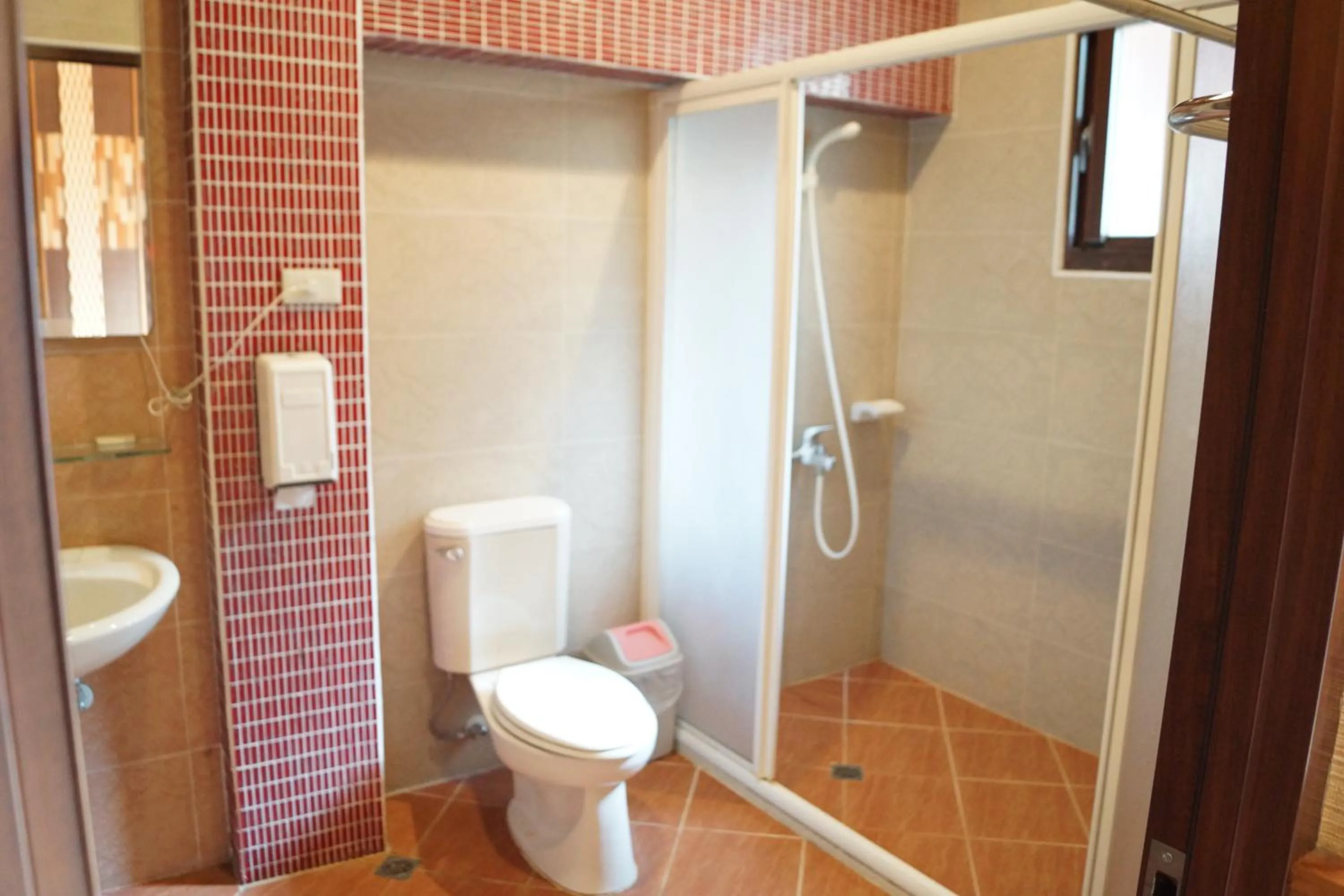 Shower in Spring Ground Resort