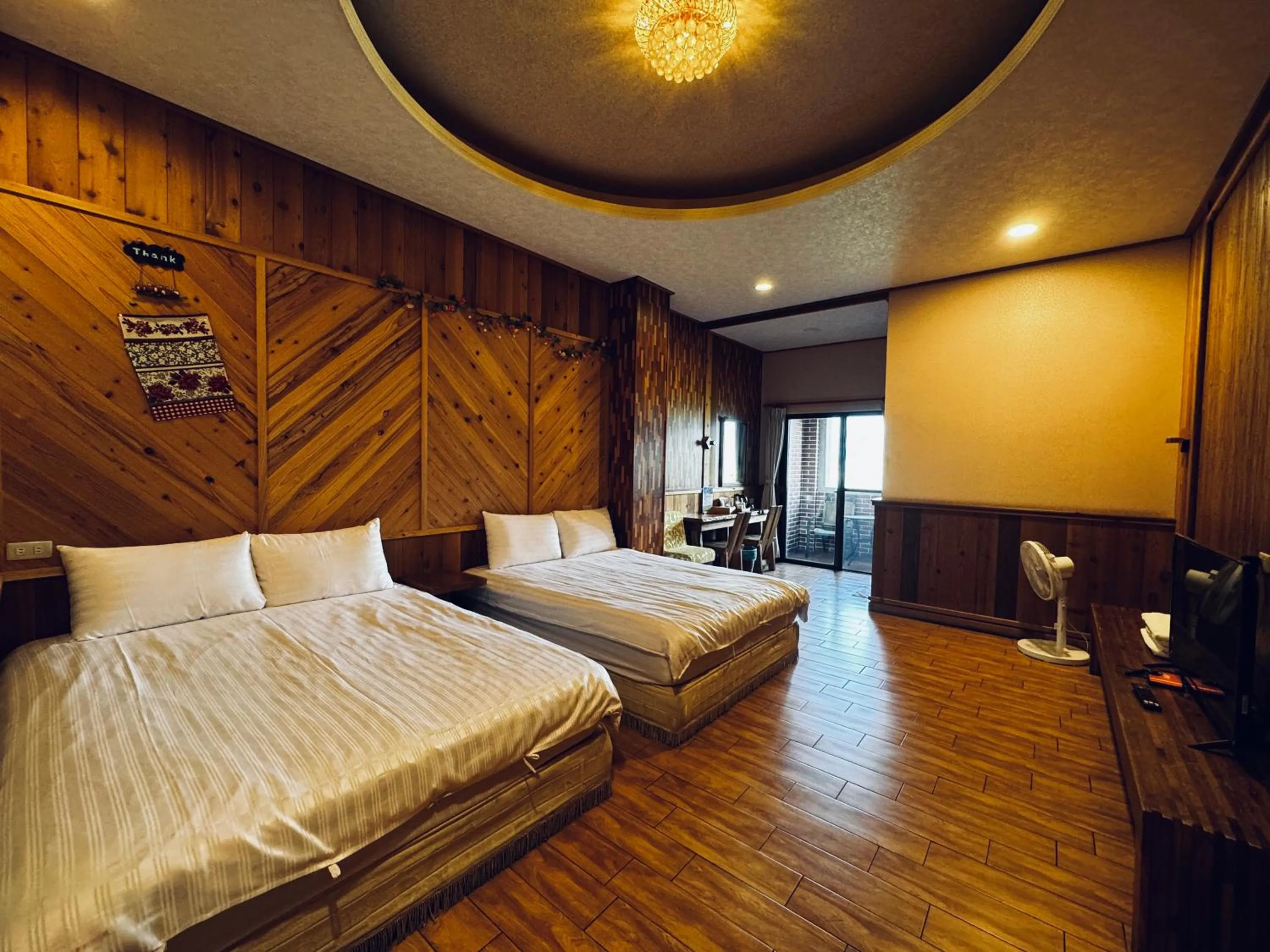 Bed in Spring Ground Resort