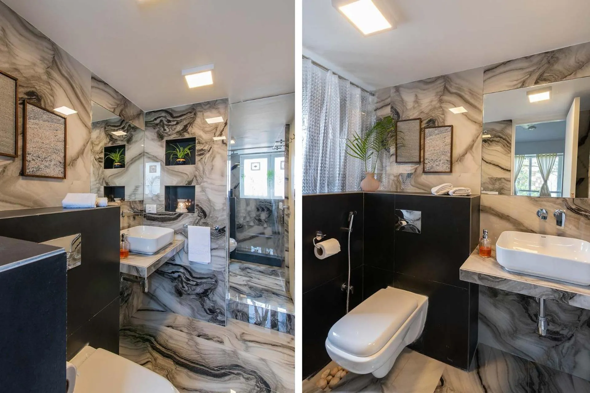 Bathroom in El Cottage by StayVista - An enchanting escape with Scenic views, Colonial decor & Private plunge pool