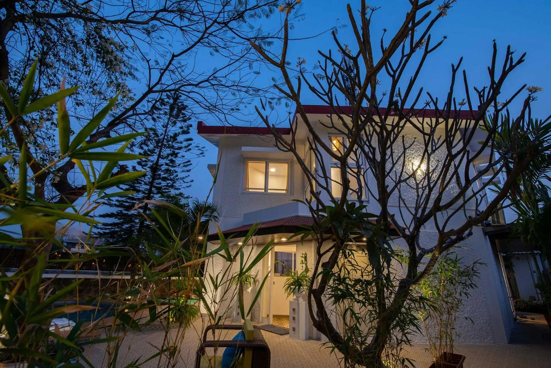 View (from property/room) in El Cottage by StayVista - An enchanting escape with Scenic views, Colonial decor & Private plunge pool