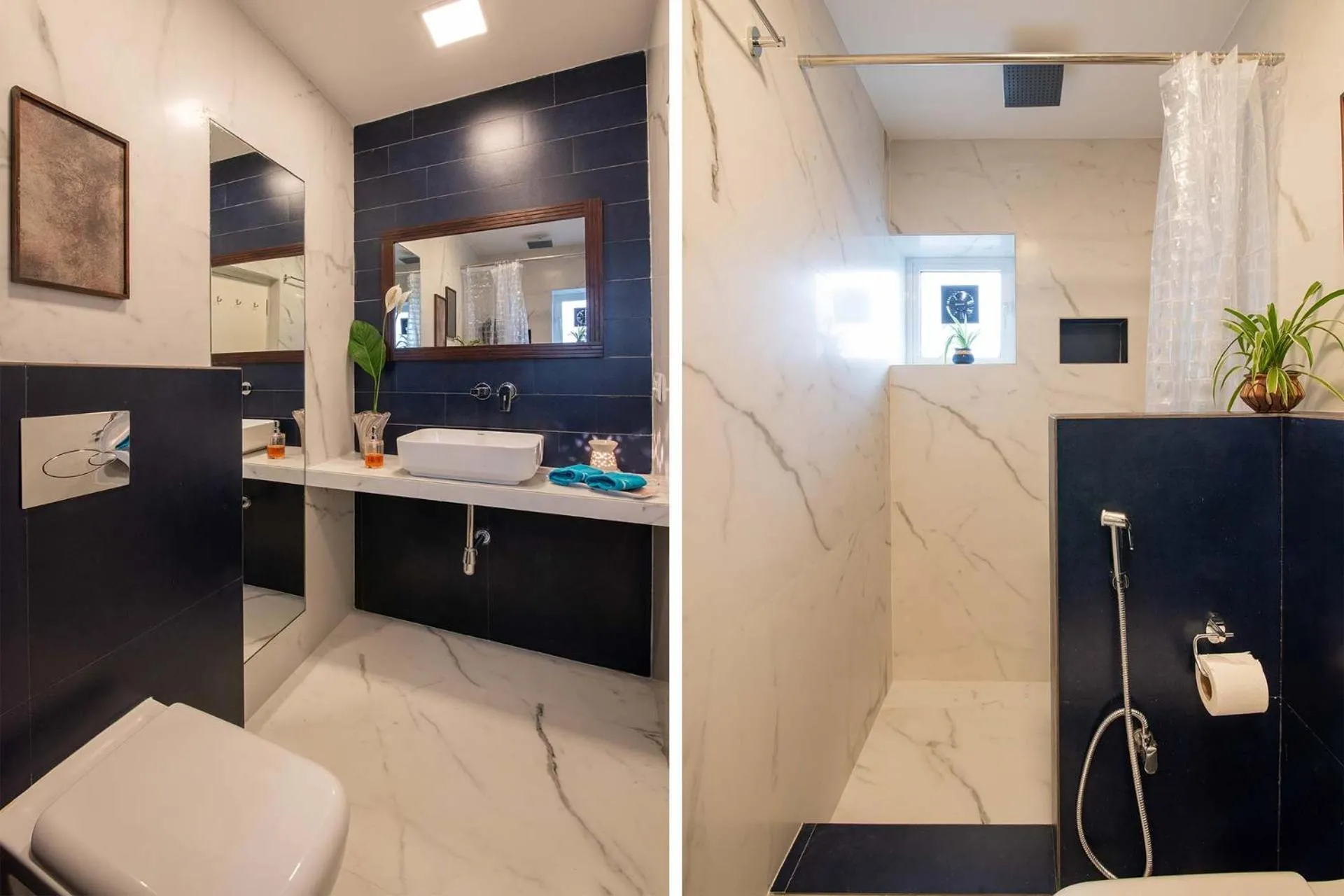 Bathroom in El Cottage by StayVista - An enchanting escape with Scenic views, Colonial decor & Private plunge pool