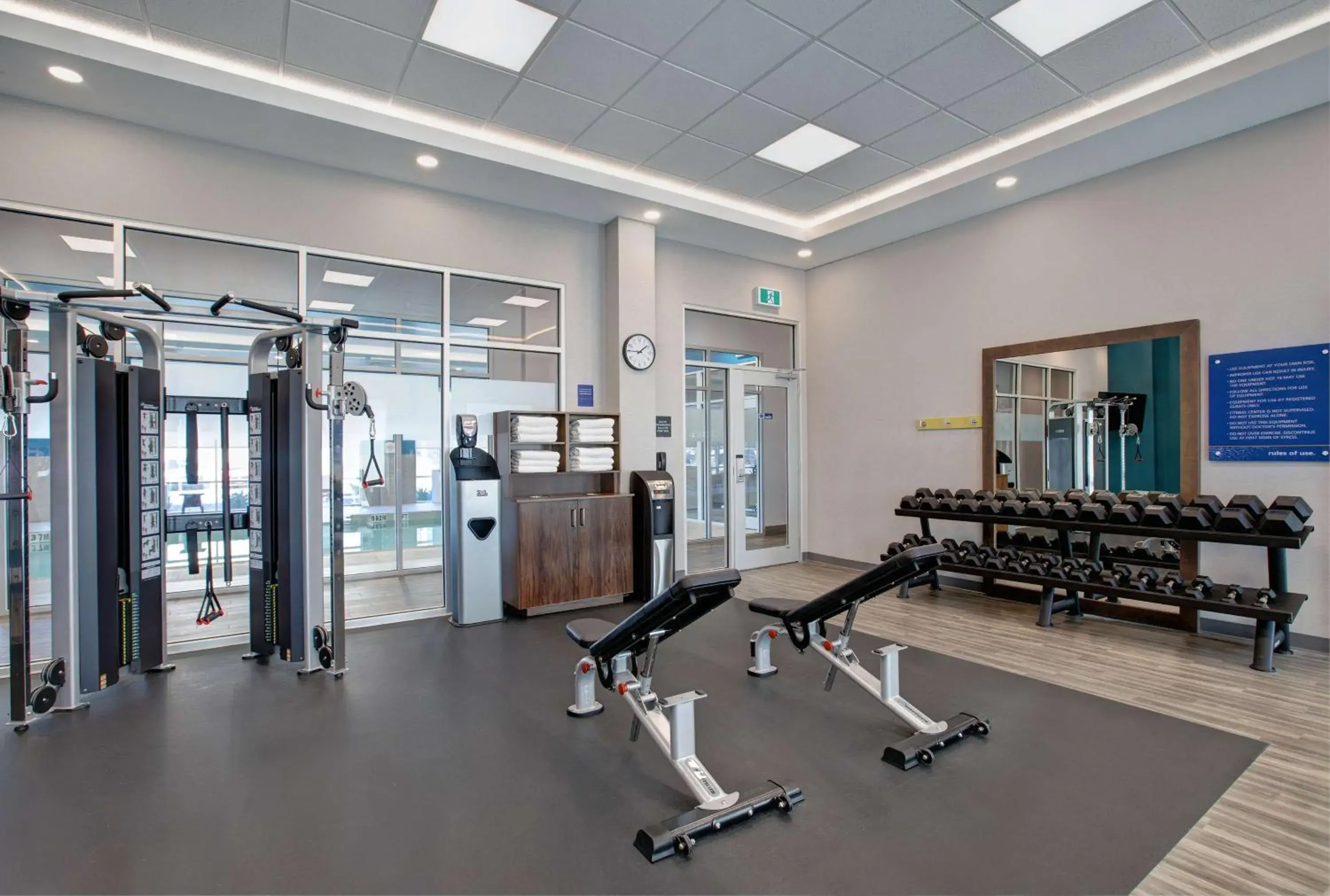 Fitness centre/facilities in Hampton Inn & Suites By Hilton Waterloo St. Jacobs Fitness centre/facilities in Hampton Inn & Suites By Hilton Waterloo St. Jacobs